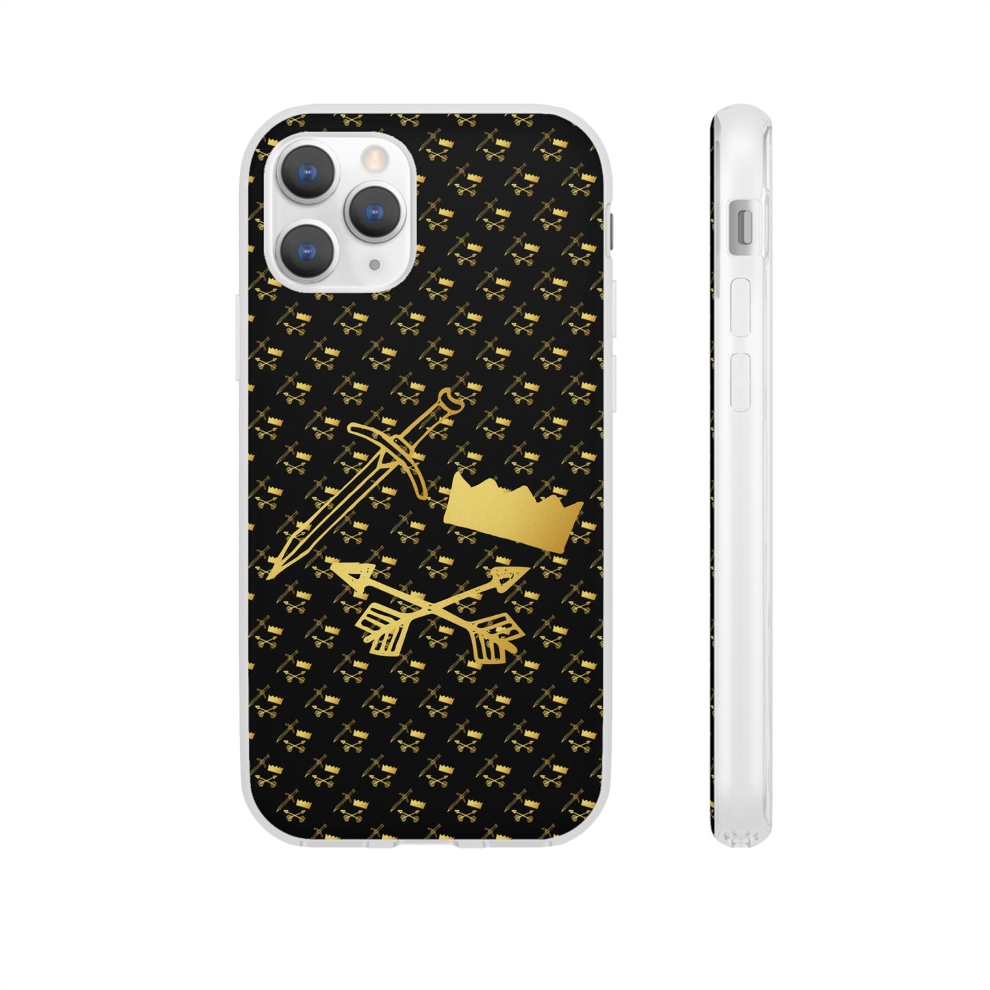 Gold and Bold Warrior - Flexi  Phone Cases