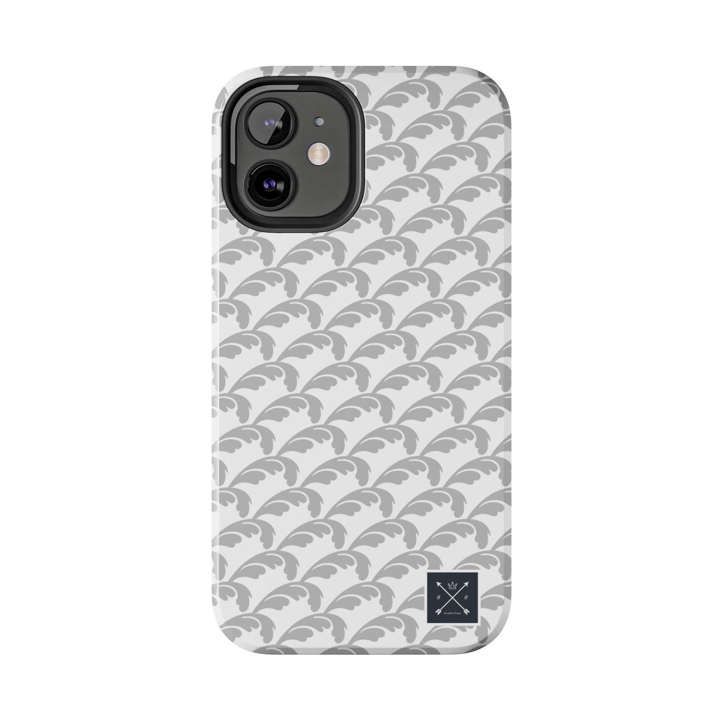 Beautiful Beloved Flourish (white/silver) - Tough Phone Cases