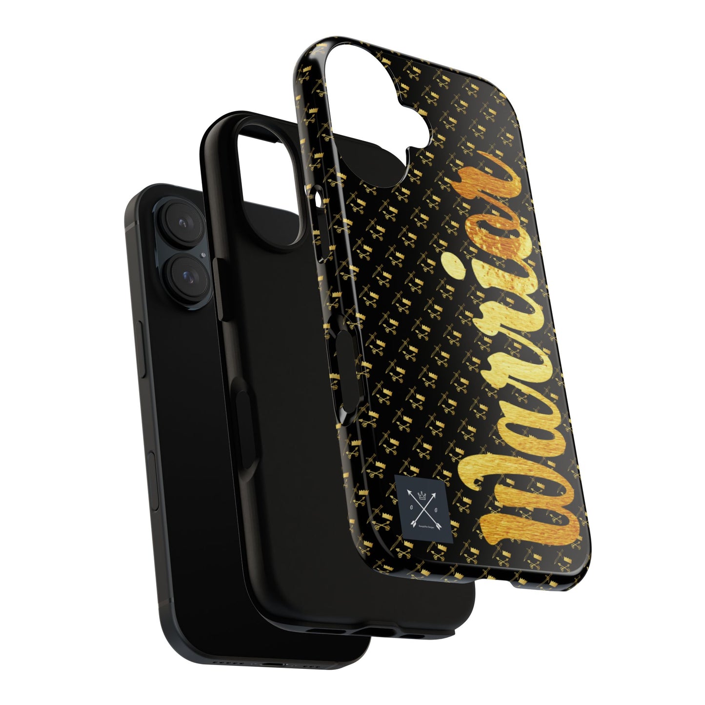 Gold and Bold Warrior - Tough Phone Cases