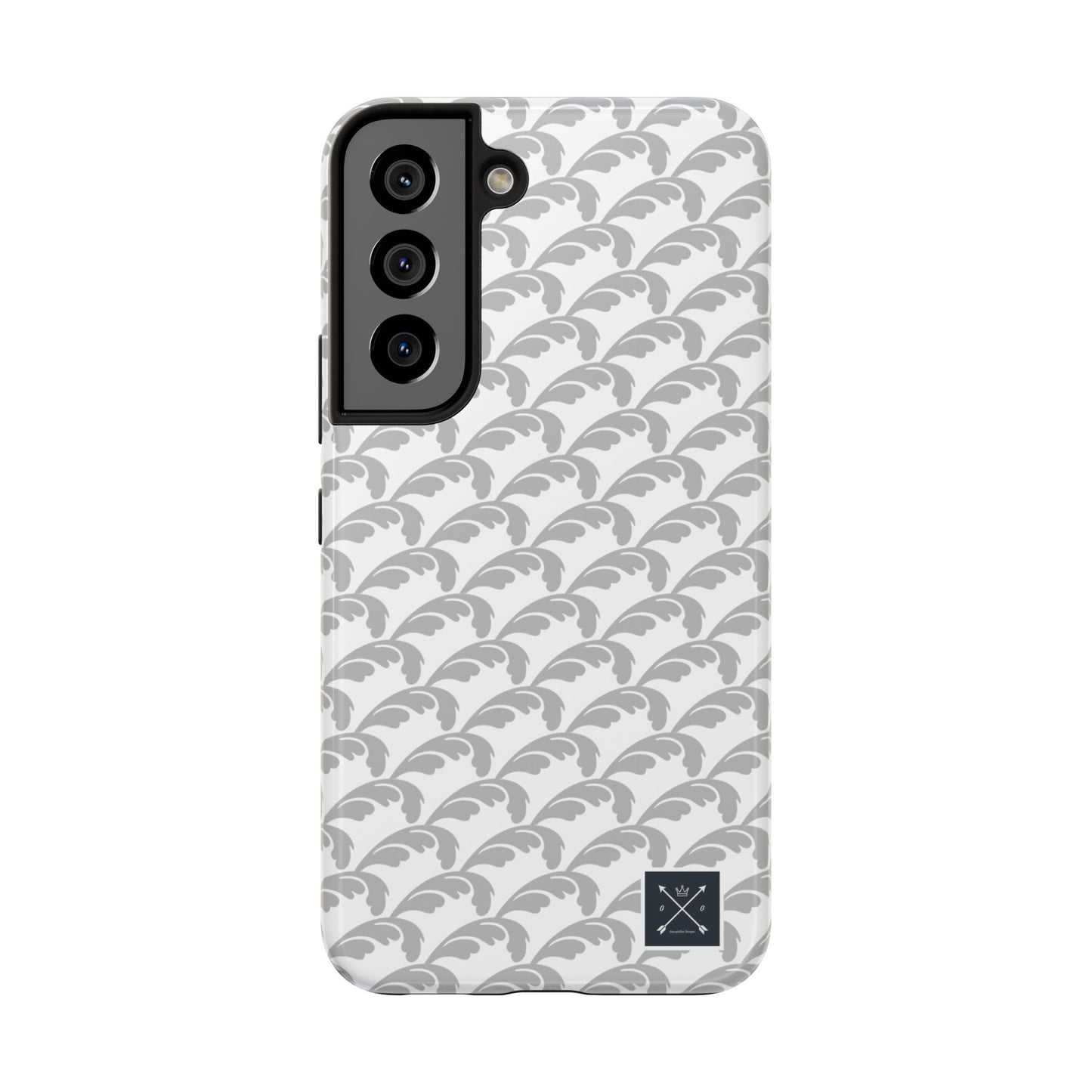 Beautiful Beloved Flourish (white/silver) - Tough Phone Cases