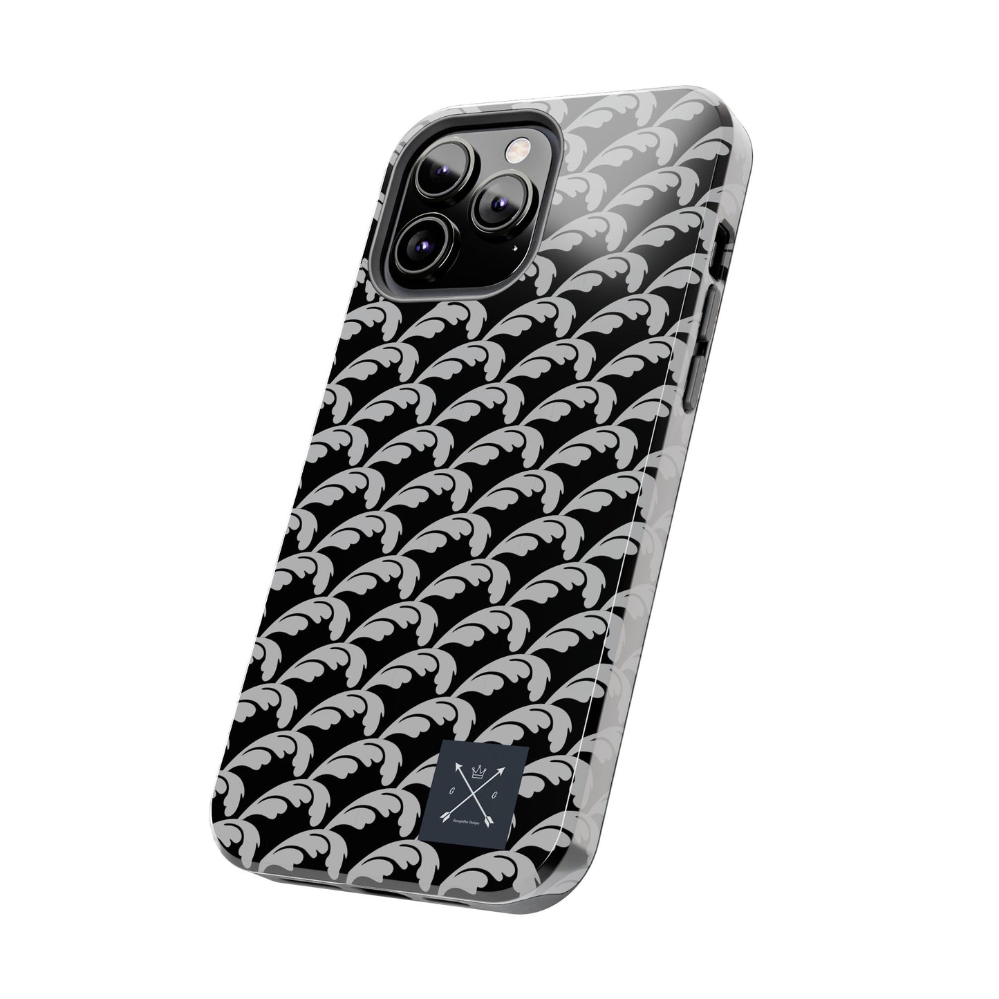 Beautiful Beloved One Flourish (silver/black) - Tough Phone Cases