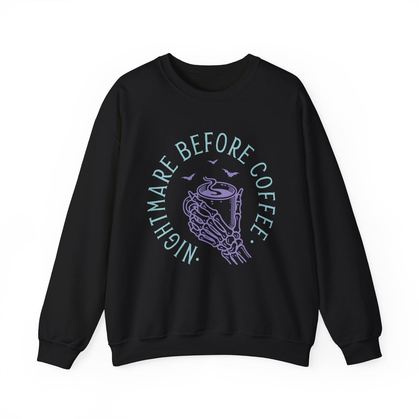 Nightmare Before Coffee - Unisex Heavy Blend™ Crewneck Sweatshirt