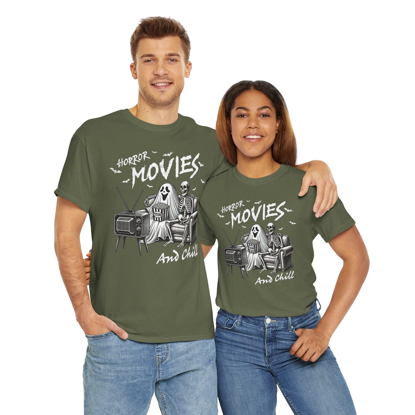 Horror Movies and Chill - Unisex Tee