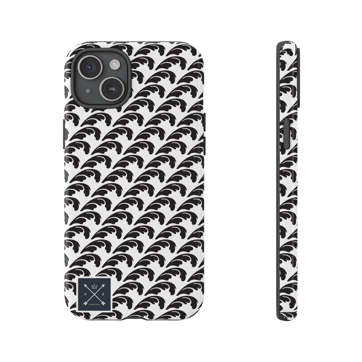Beautiful Beloved One Flourish (black/white) - Tough Phone Cases