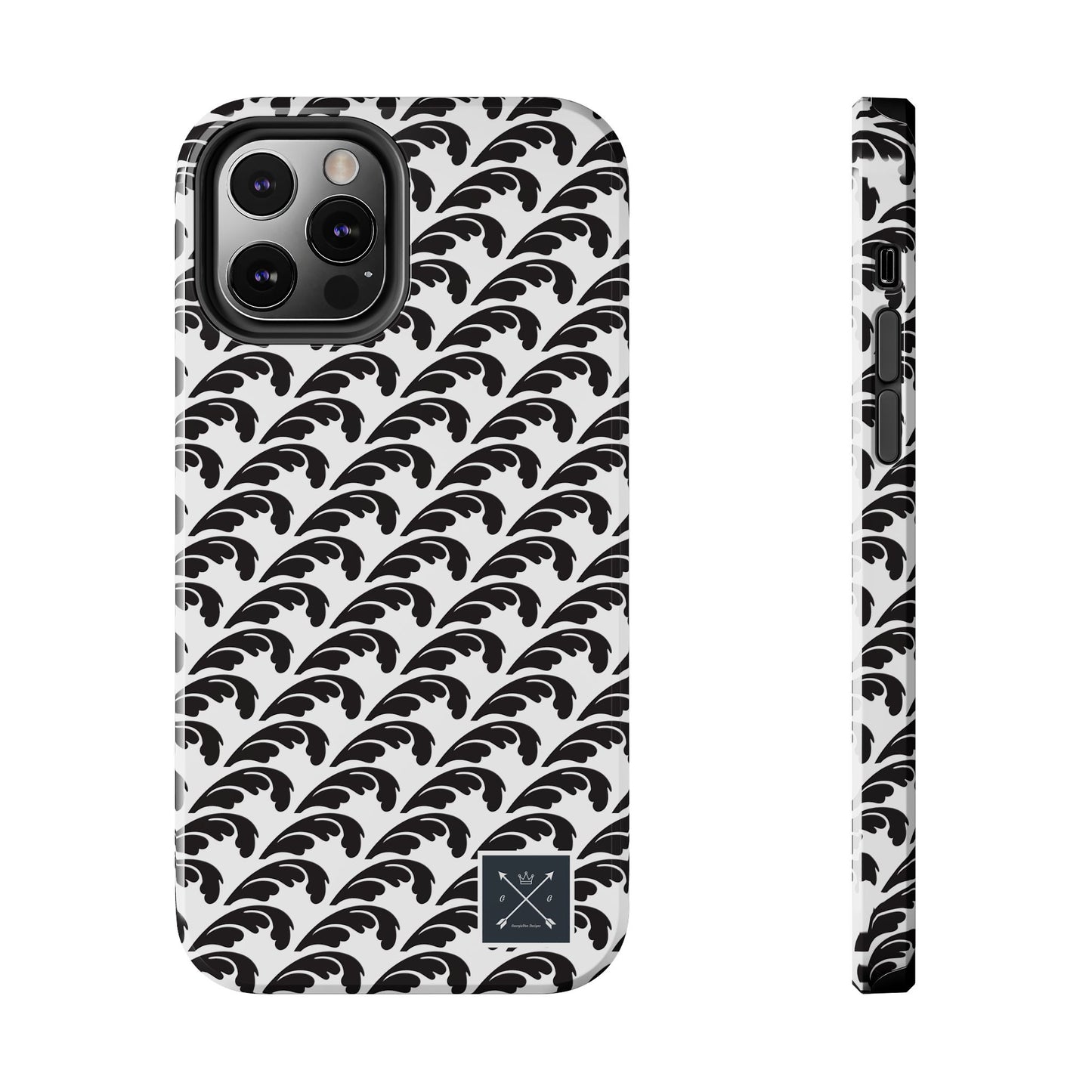 Beautiful Beloved One Flourish (black/white) - Tough Phone Cases
