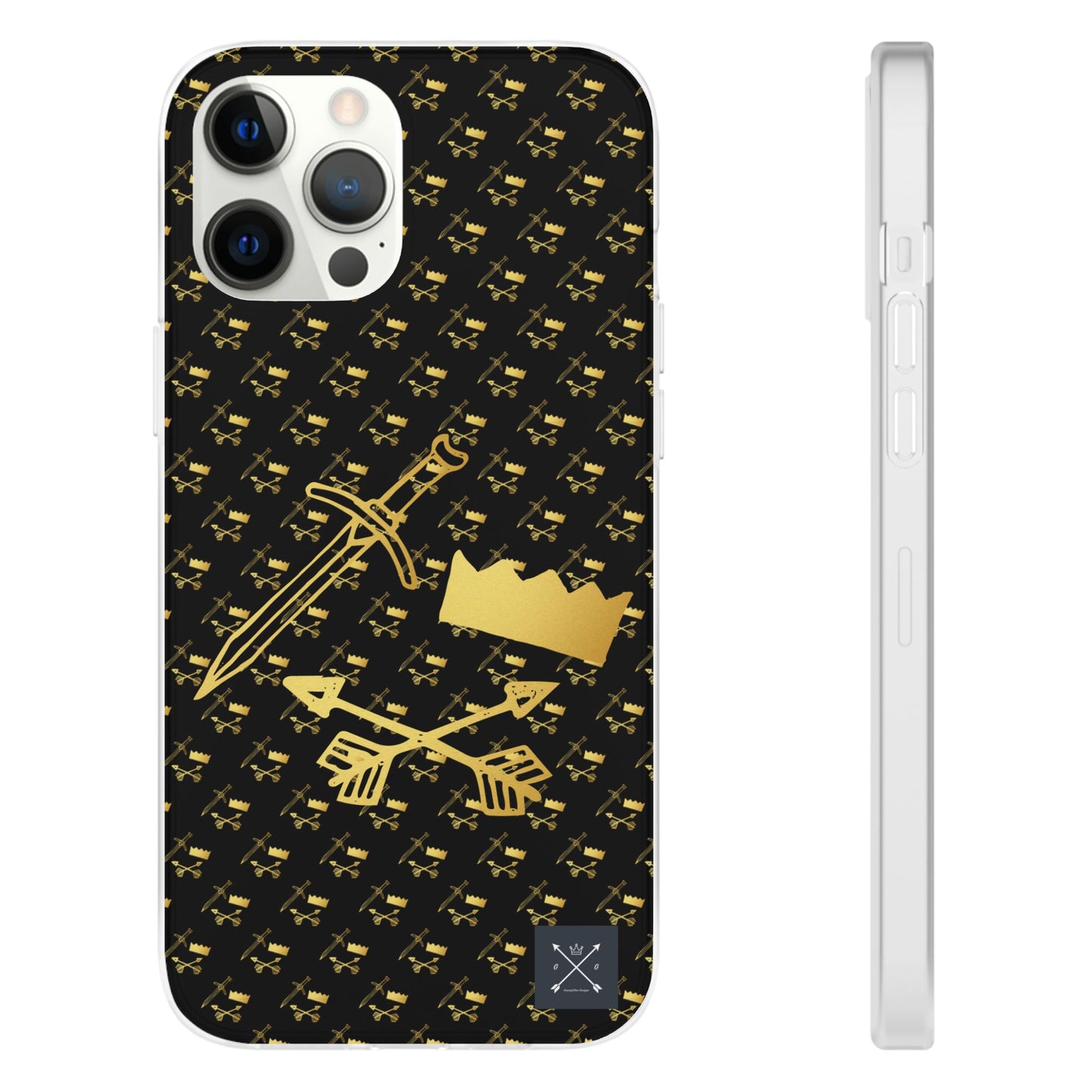 Gold and Bold Warrior - Flexi Phone Cases