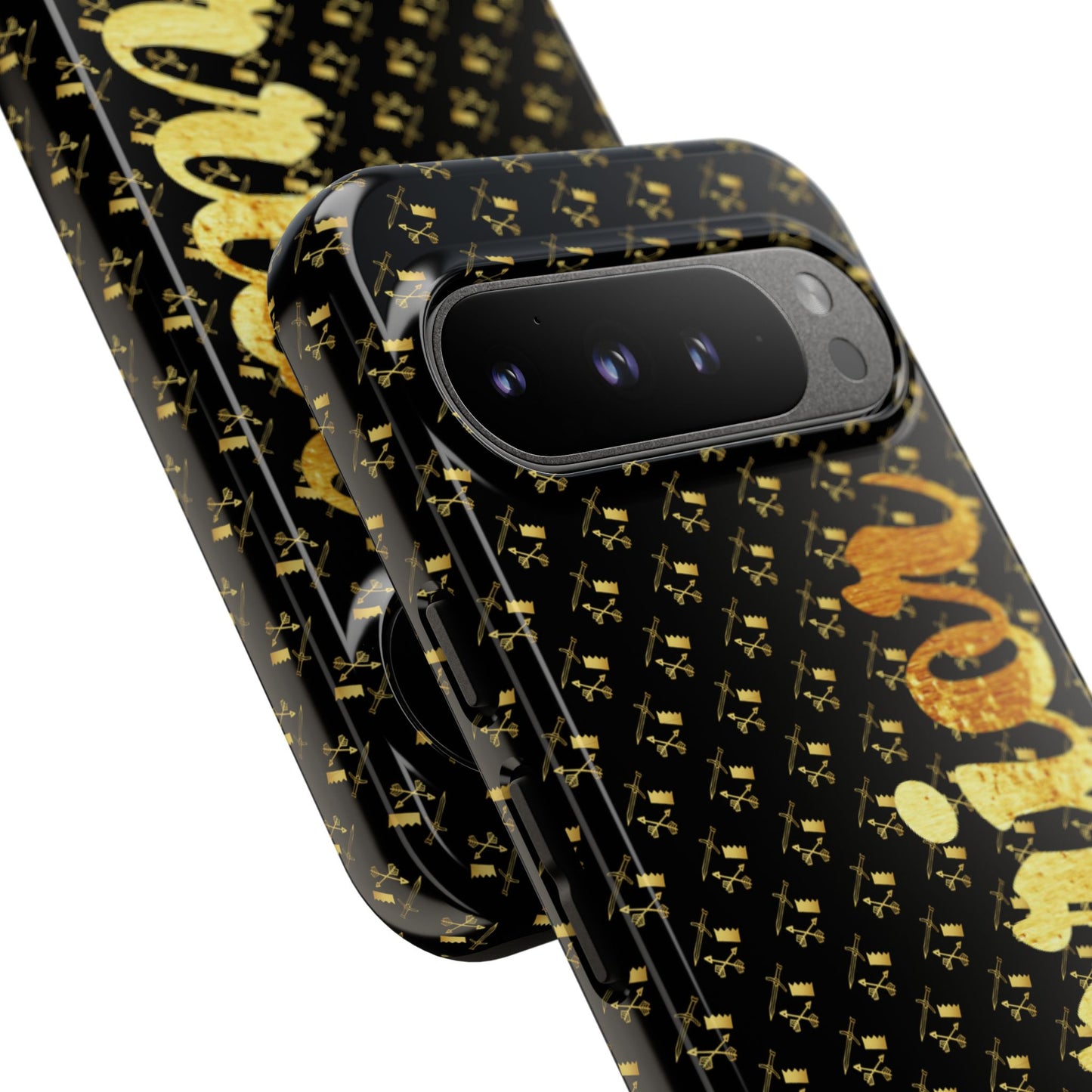 Gold and Bold Warrior - Tough Phone Cases
