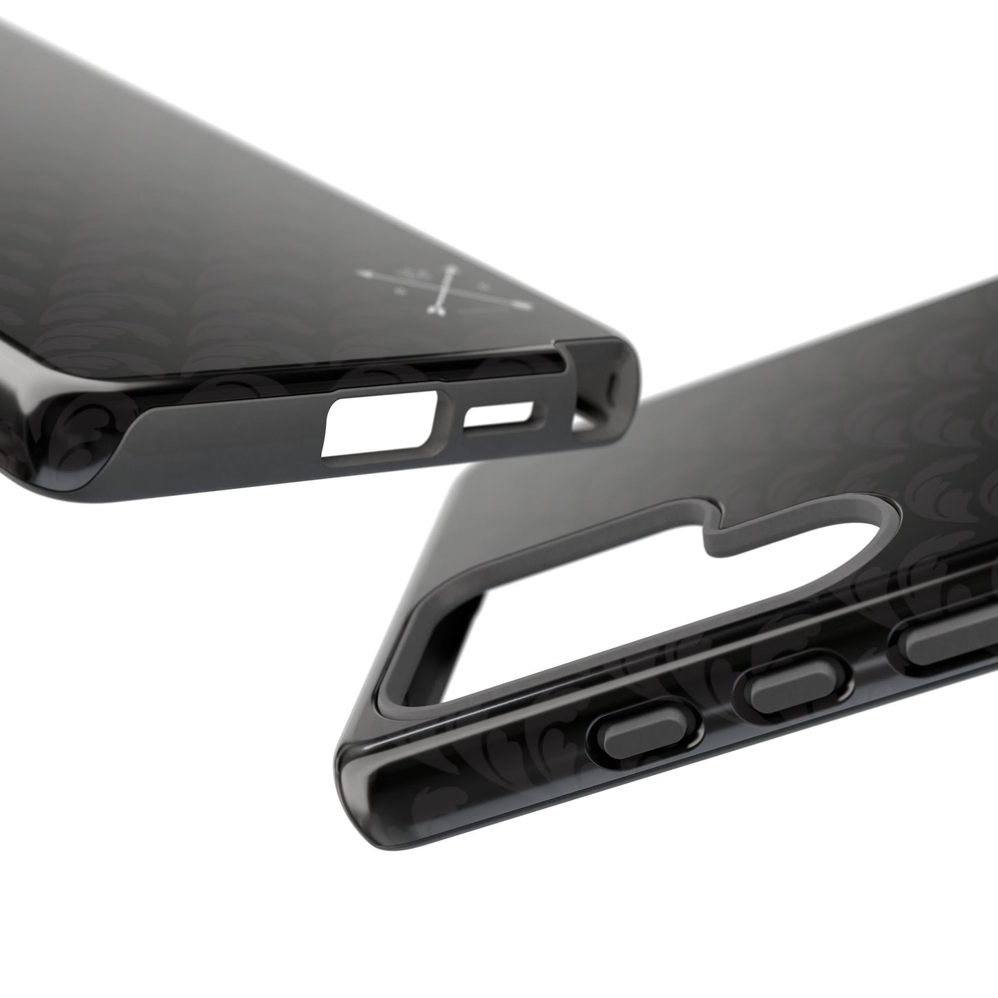 Beautiful Beloved One Flourish - Tough Phone Cases (black/black)