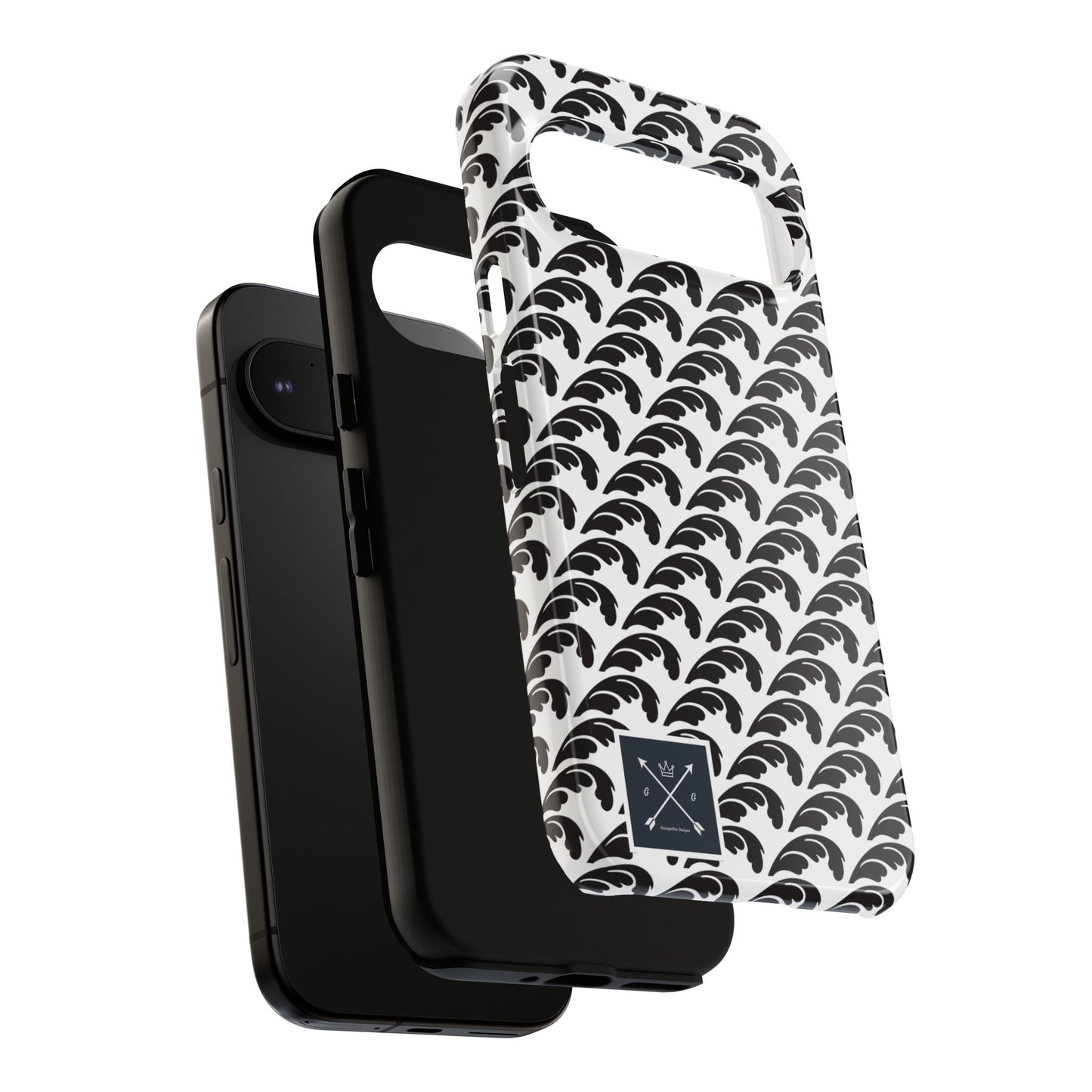 Beautiful Beloved One Flourish (black/white) - Tough Phone Cases