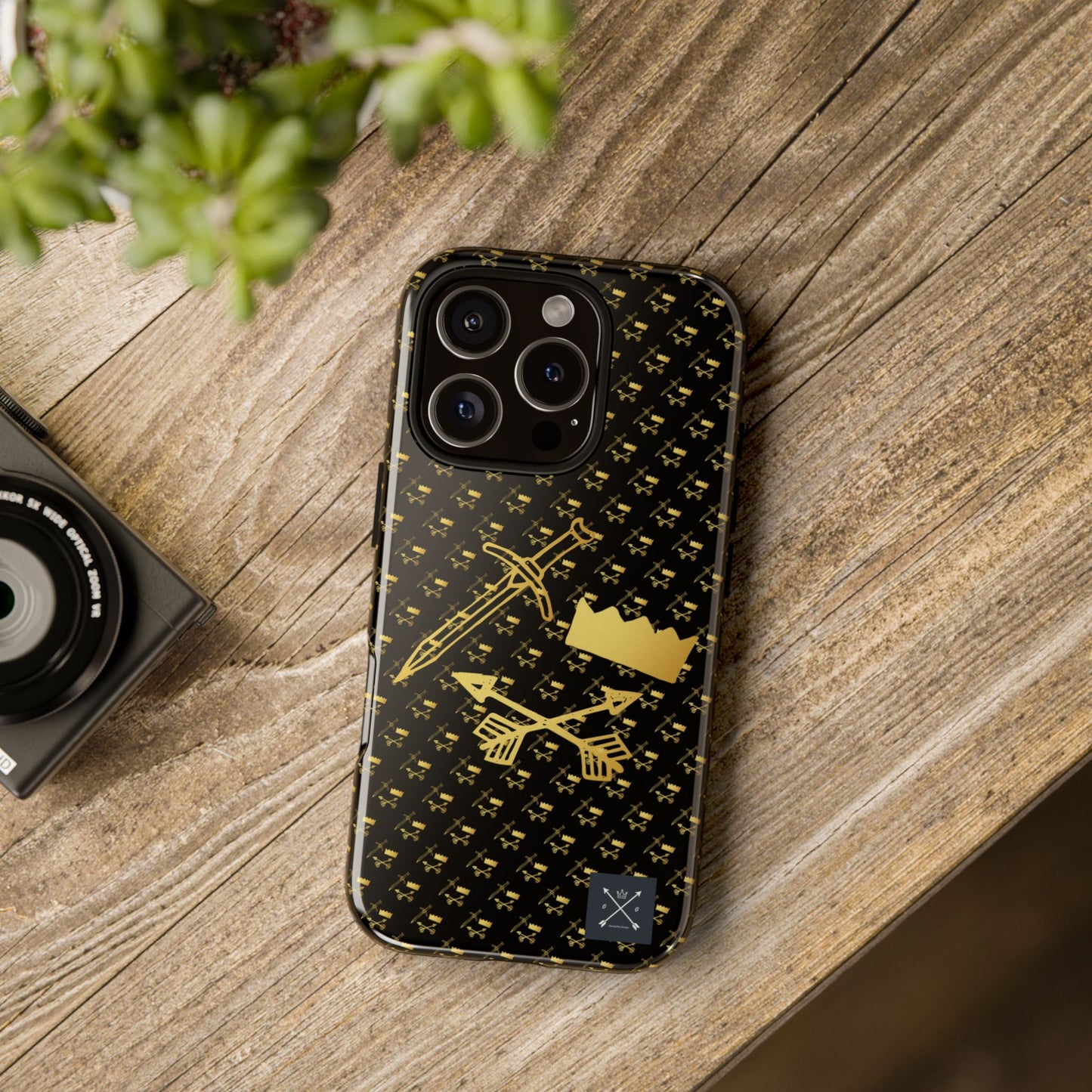 Gold and Bold Warrior - Tough Phone Cases