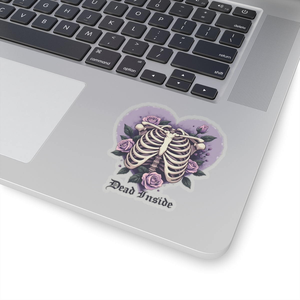 Dead Inside Ribcage Heart - Kiss-Cut Stickers