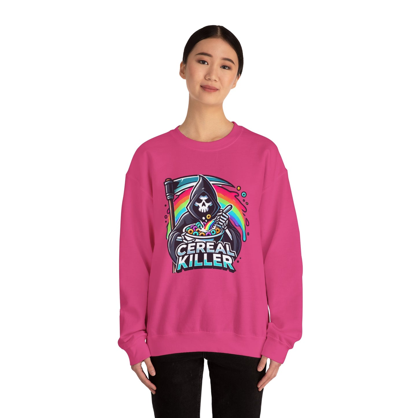 Cereal Killer Grim Design - Unisex Sweatshirt