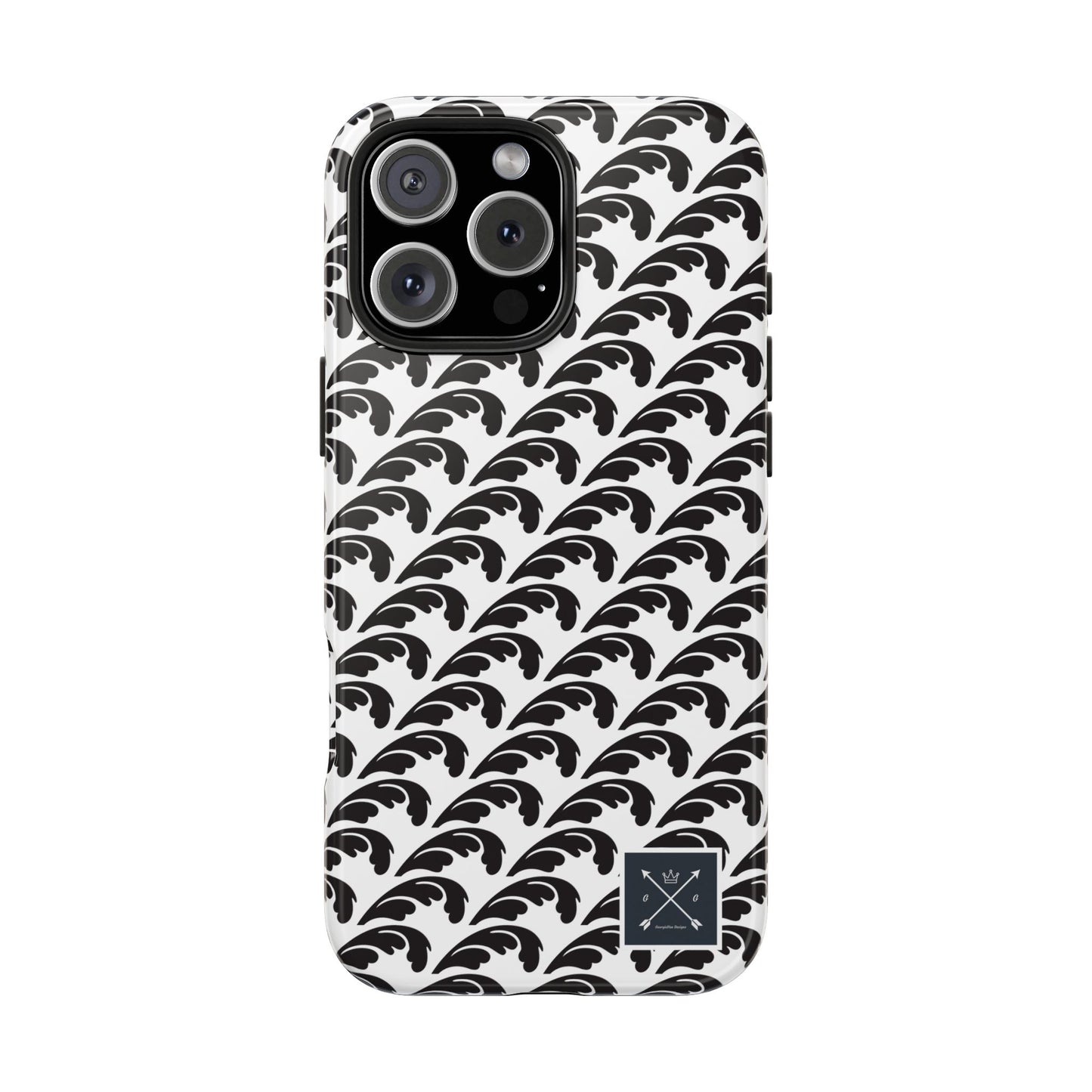 Beautiful Beloved One Flourish (black/white) - Tough Phone Cases