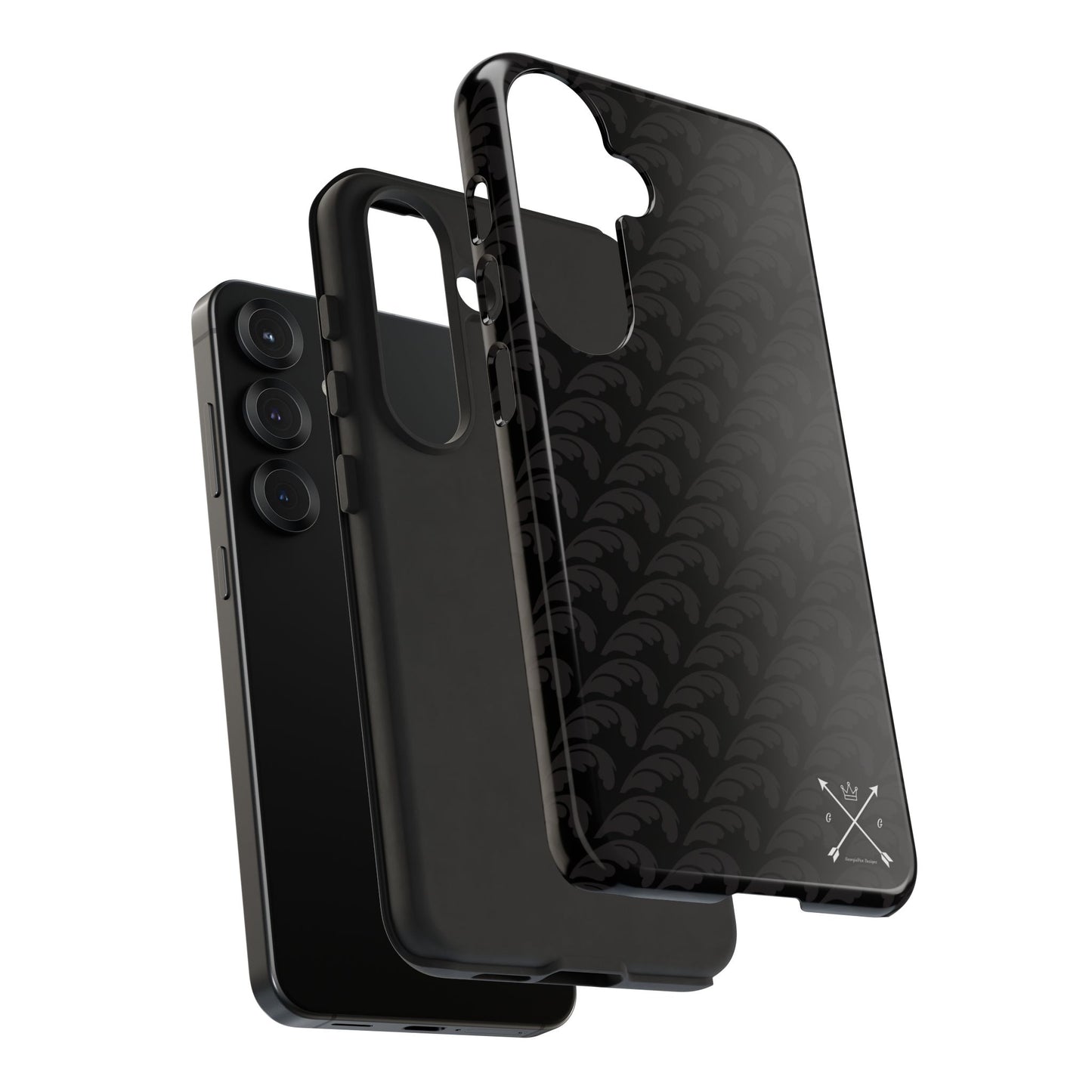Beautiful Beloved One Flourish - Tough Phone Cases (black/black)