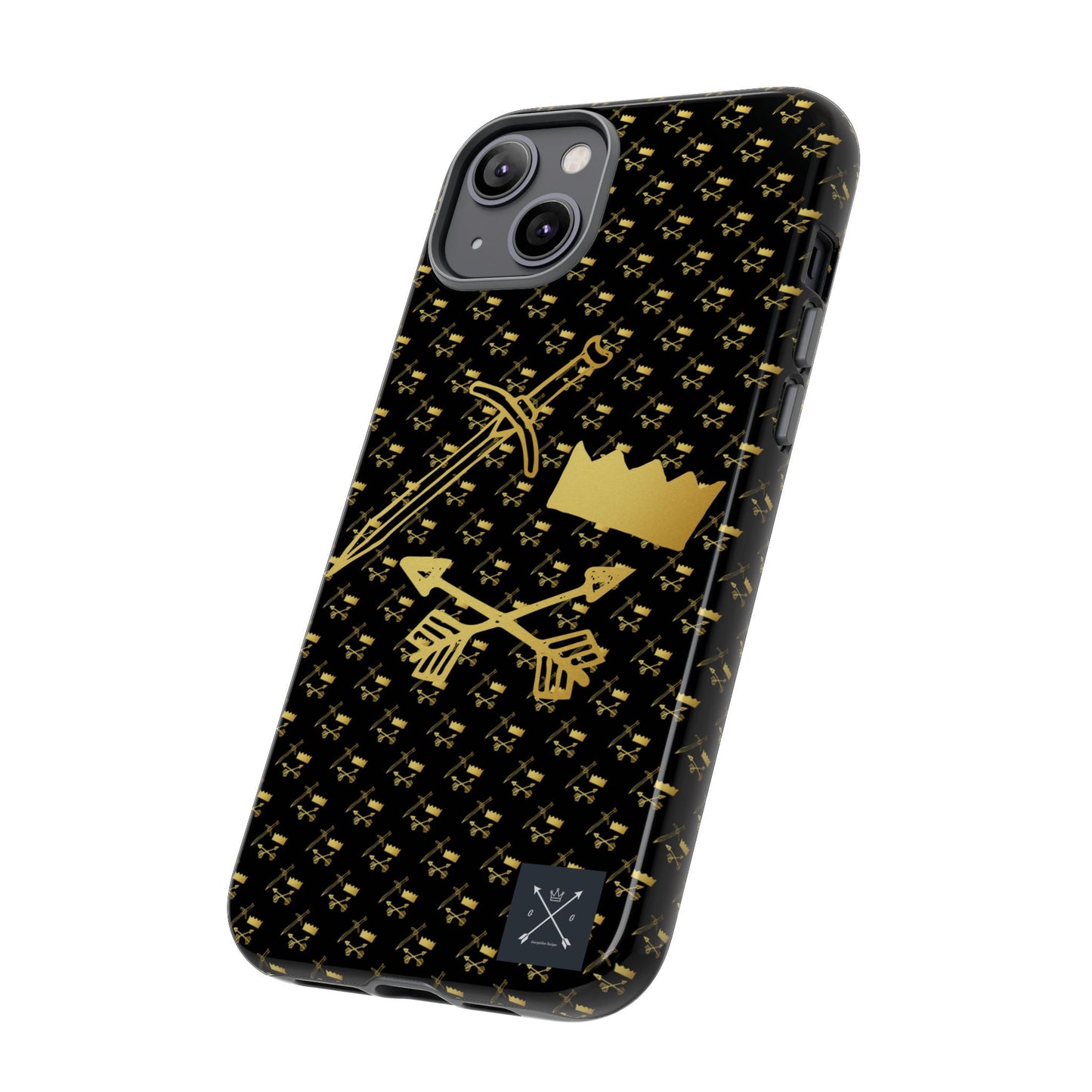 Gold and Bold Warrior - Tough Phone Cases