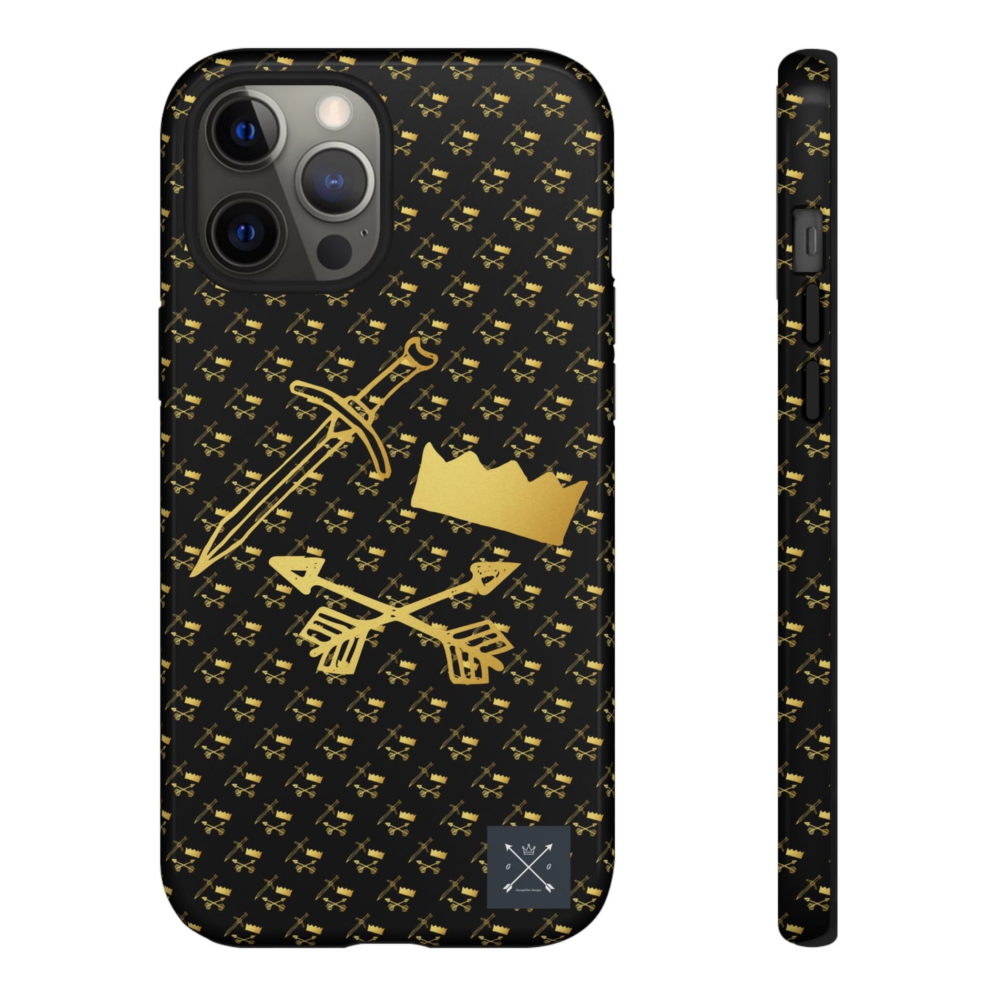 Gold and Bold Warrior - Tough Phone Cases
