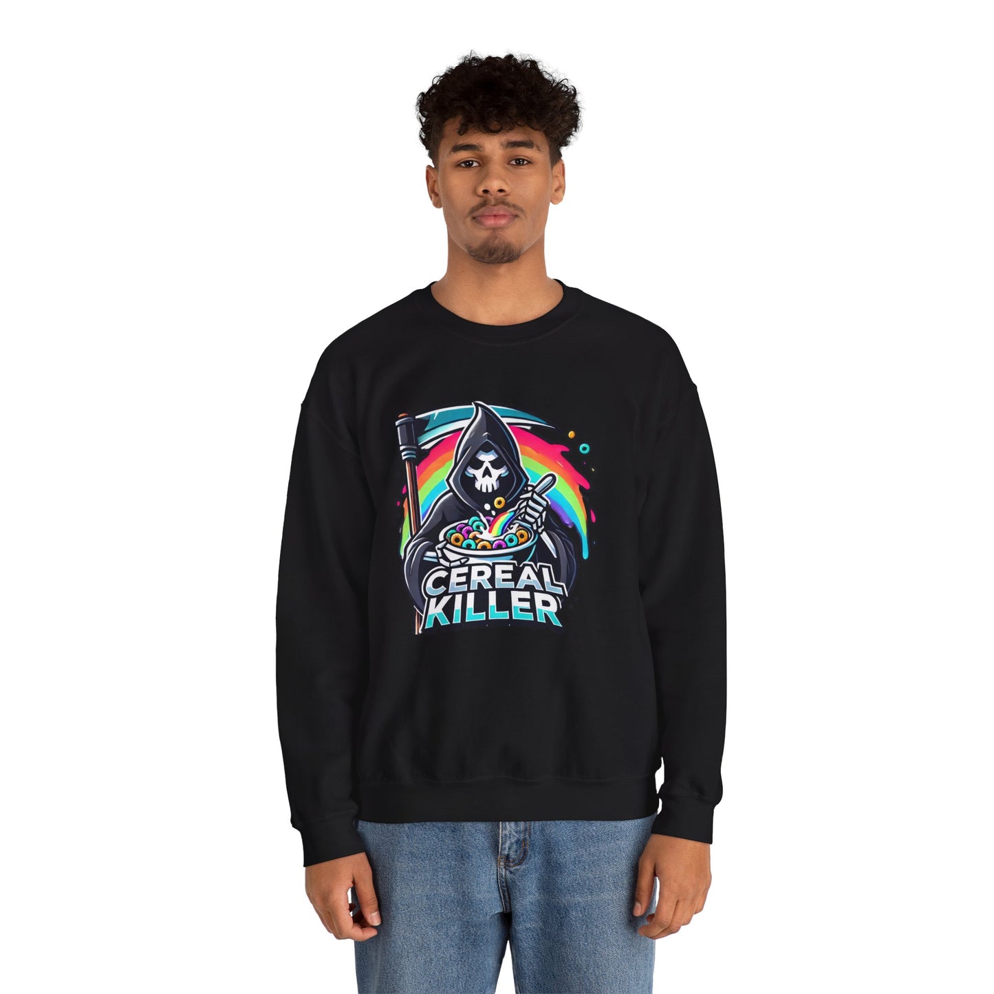 Cereal Killer Grim Design - Unisex Sweatshirt