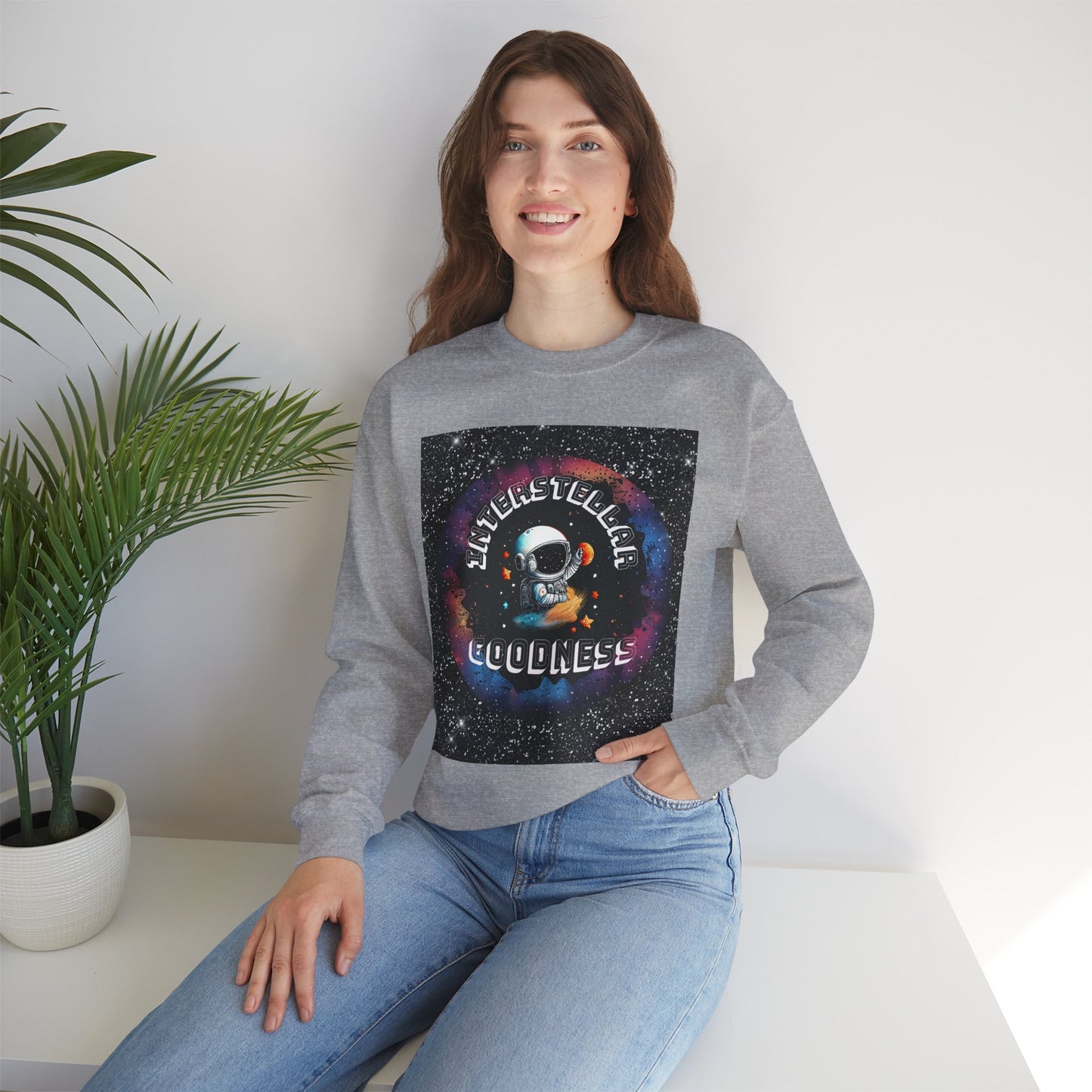Interstellar Goodness - Unisex Crewneck Sweatshirt