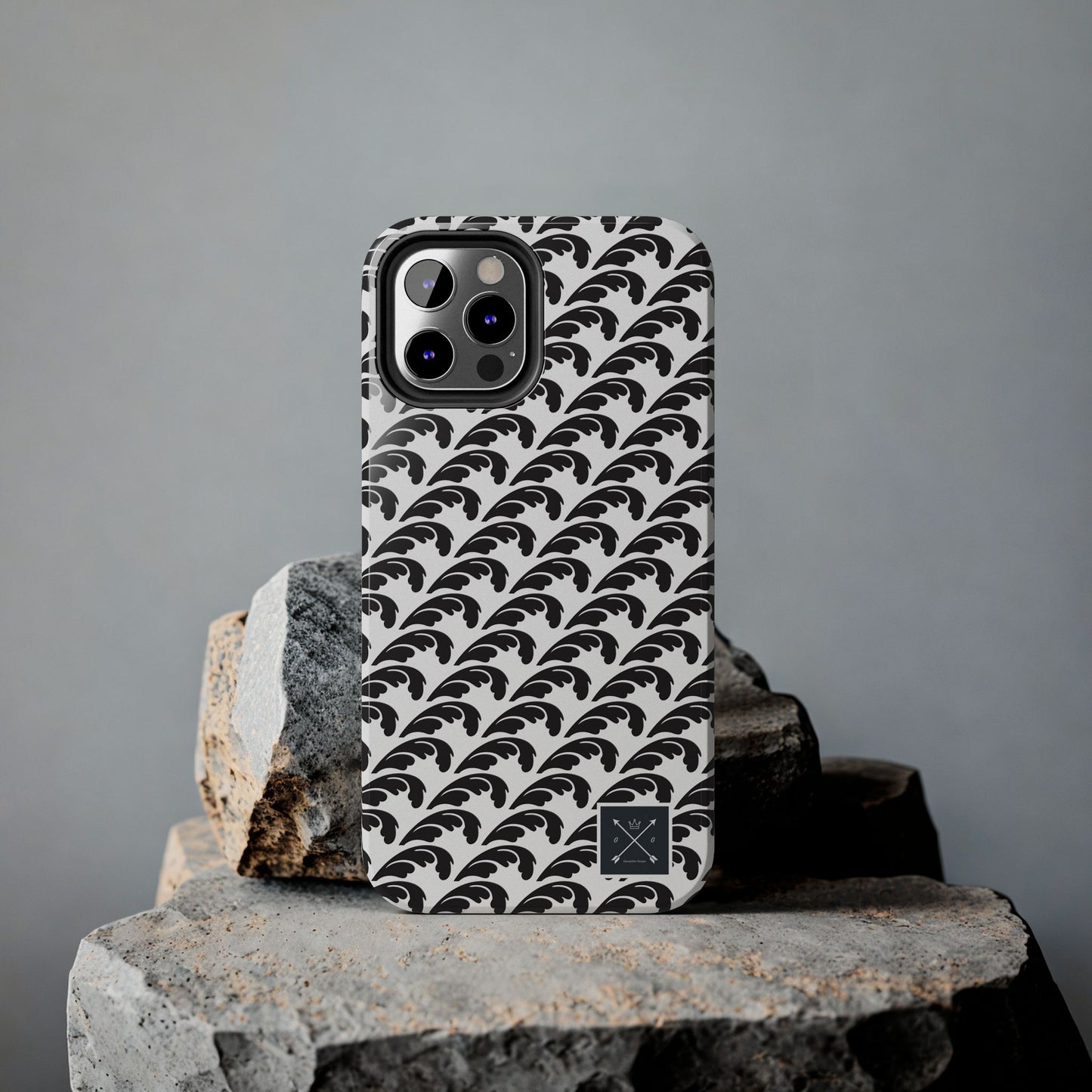 Beautiful Beloved One Flourish (black/white) - Tough Phone Cases