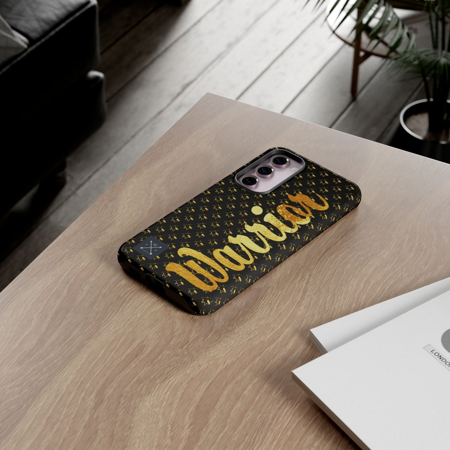 Gold and Bold Warrior - Tough Phone Cases