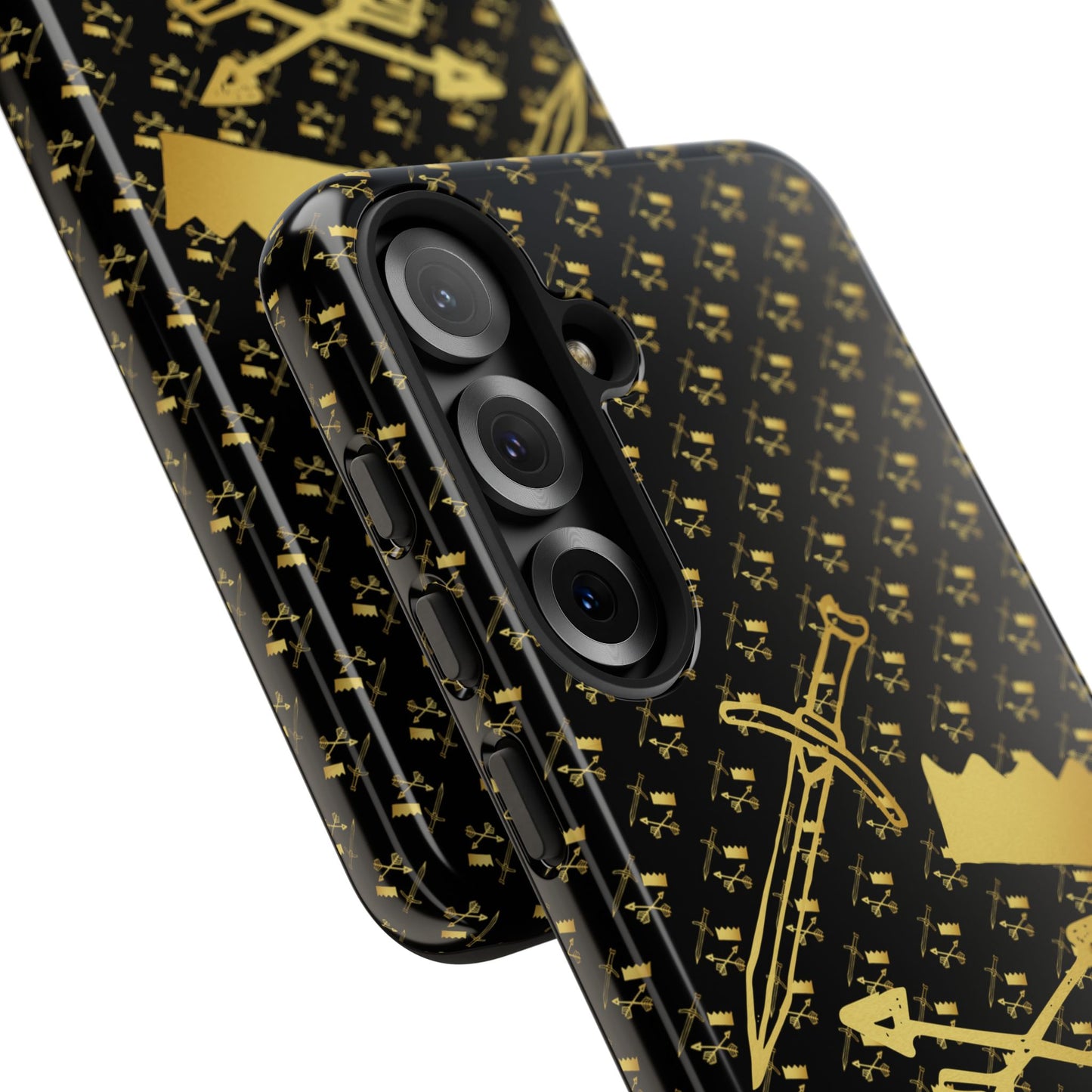 Gold and Bold Warrior - Tough Phone Cases