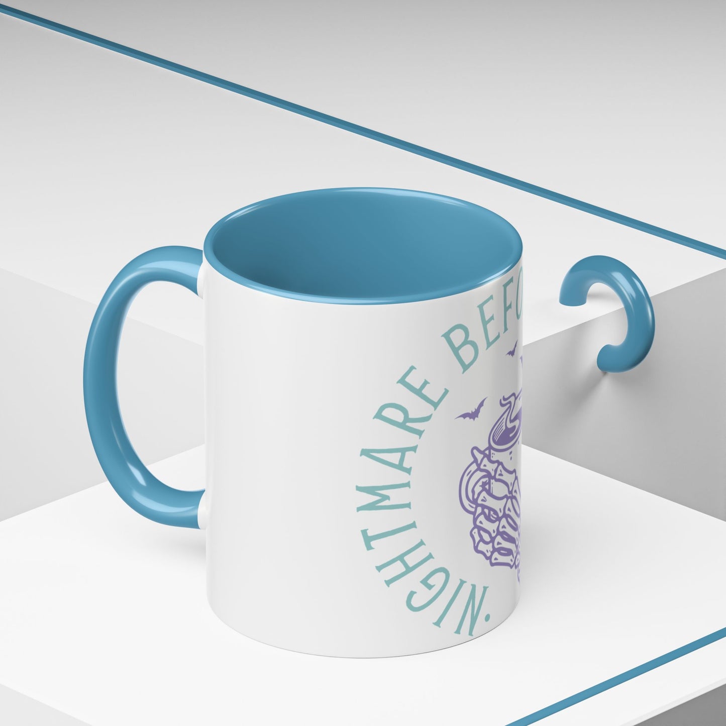 Nightmare Before Coffee - Accent Coffee Mug (11, 15oz)