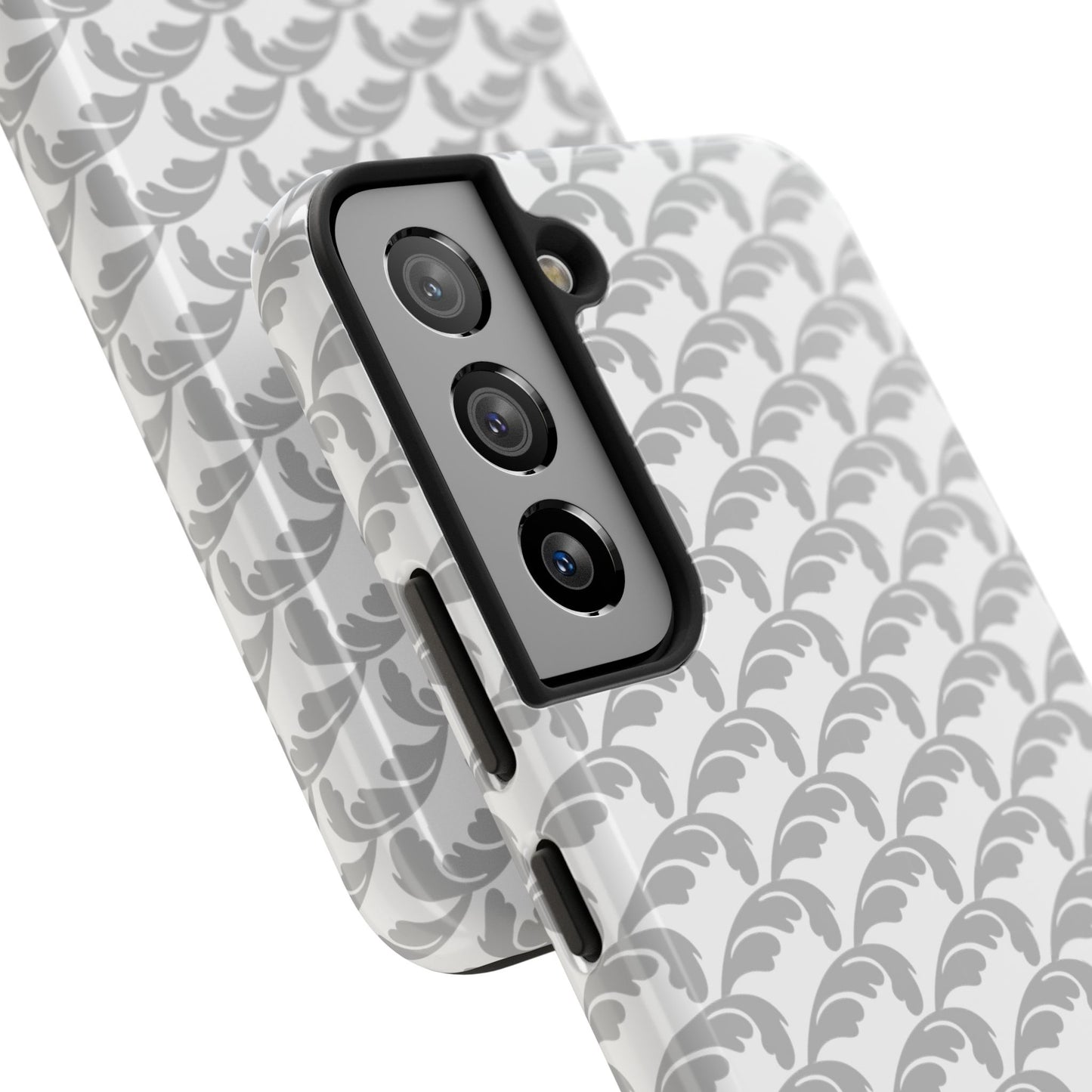 Beautiful Beloved Flourish (white/silver) - Tough Phone Cases