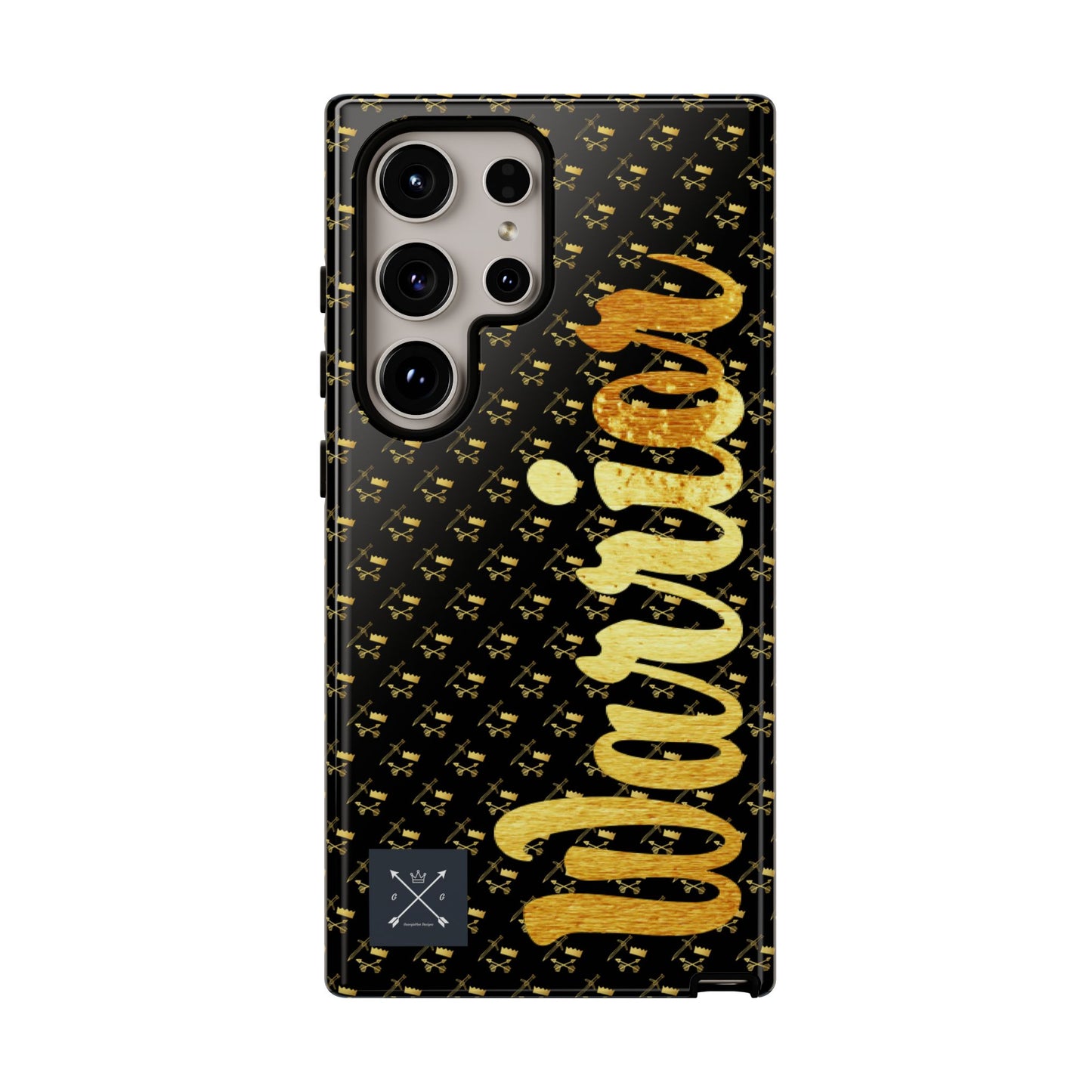 Gold and Bold Warrior - Tough Phone Cases