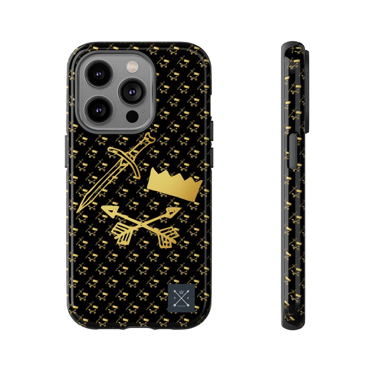Gold and Bold Warrior - Tough Phone Cases