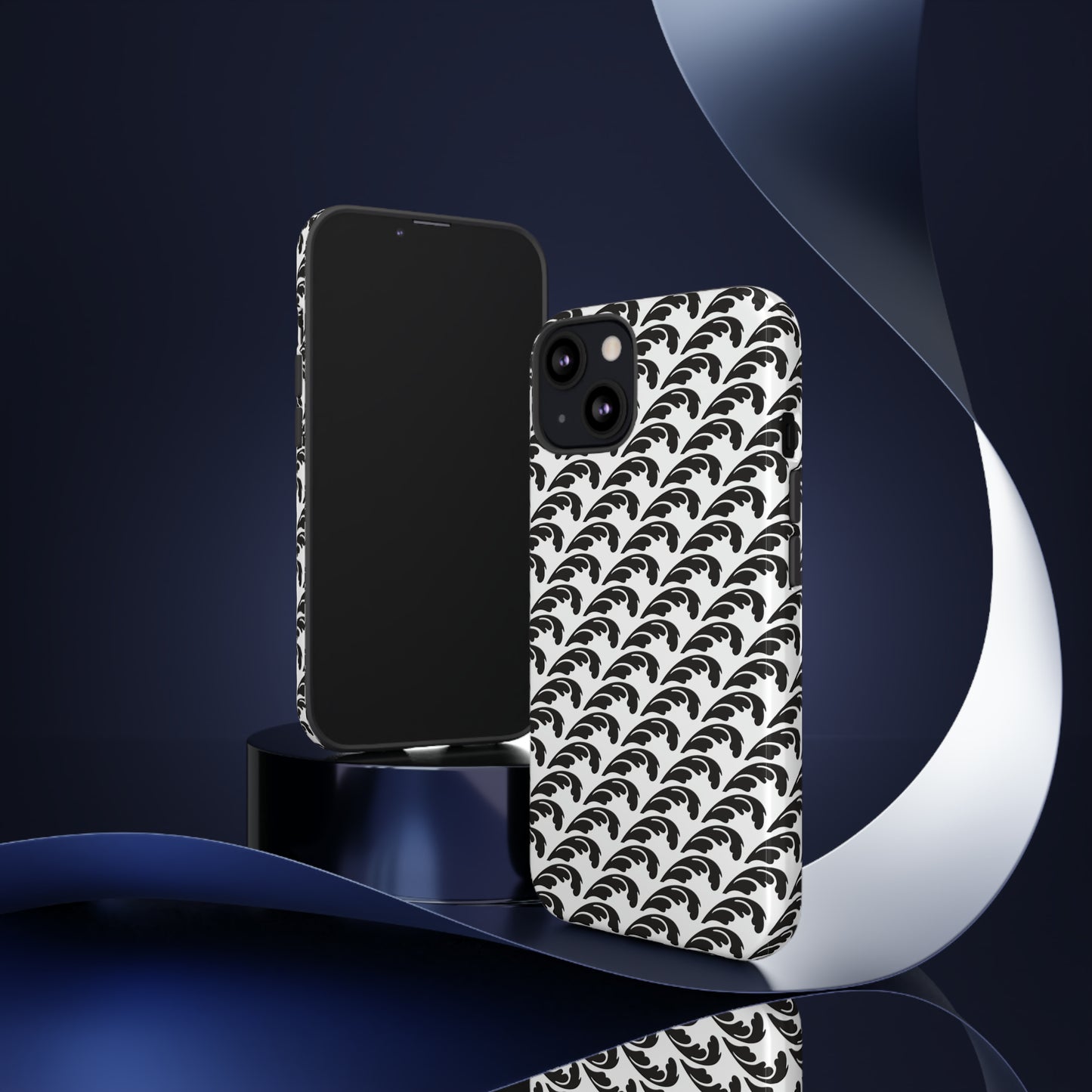Beautiful Beloved One Flourish (black/white) - Tough Phone Cases