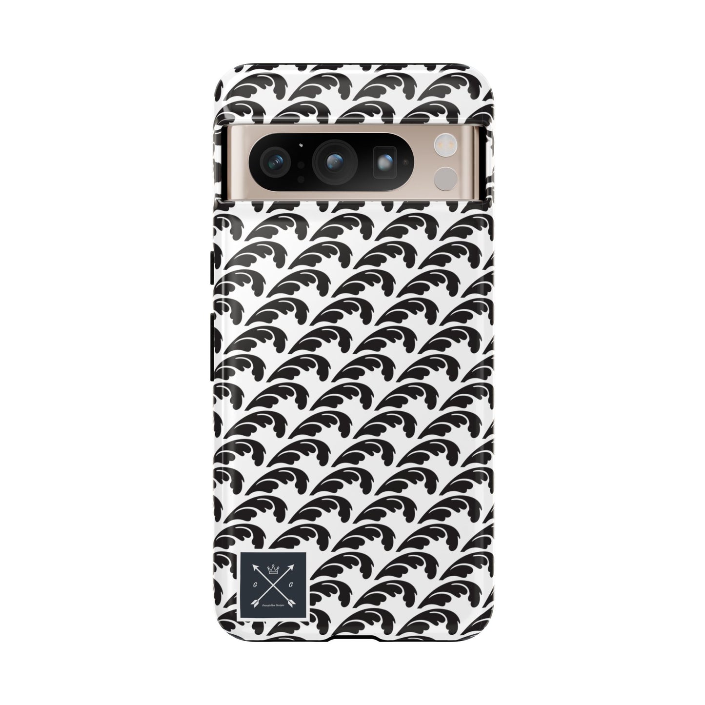 Beautiful Beloved One Flourish (black/white) - Tough Phone Cases