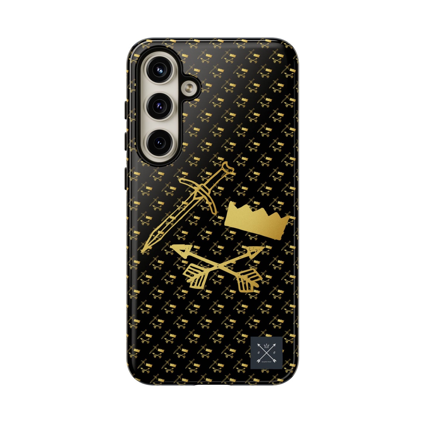 Gold and Bold Warrior - Tough Phone Cases