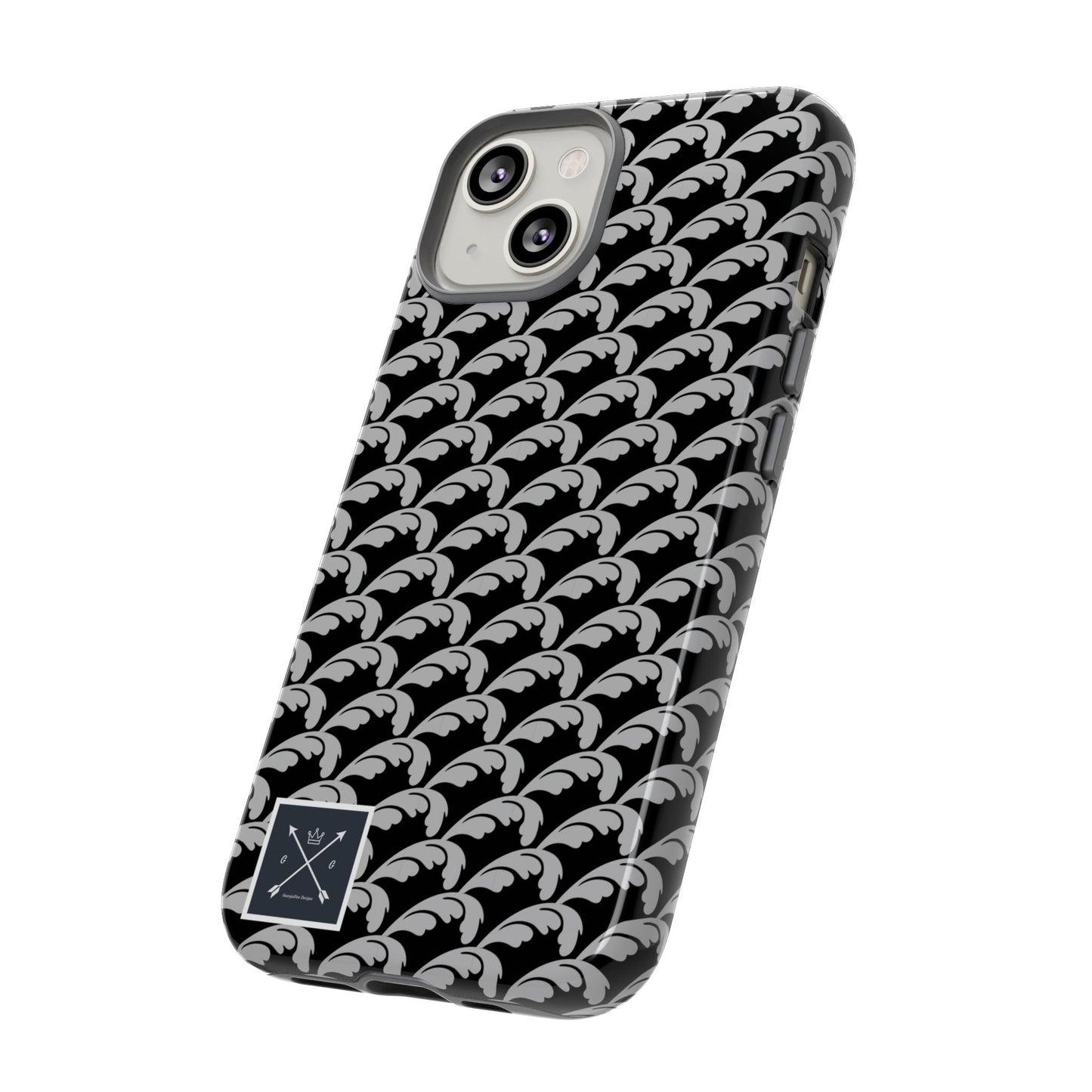 Beautiful Beloved One Flourish (black/silver) - Tough Phone Cases