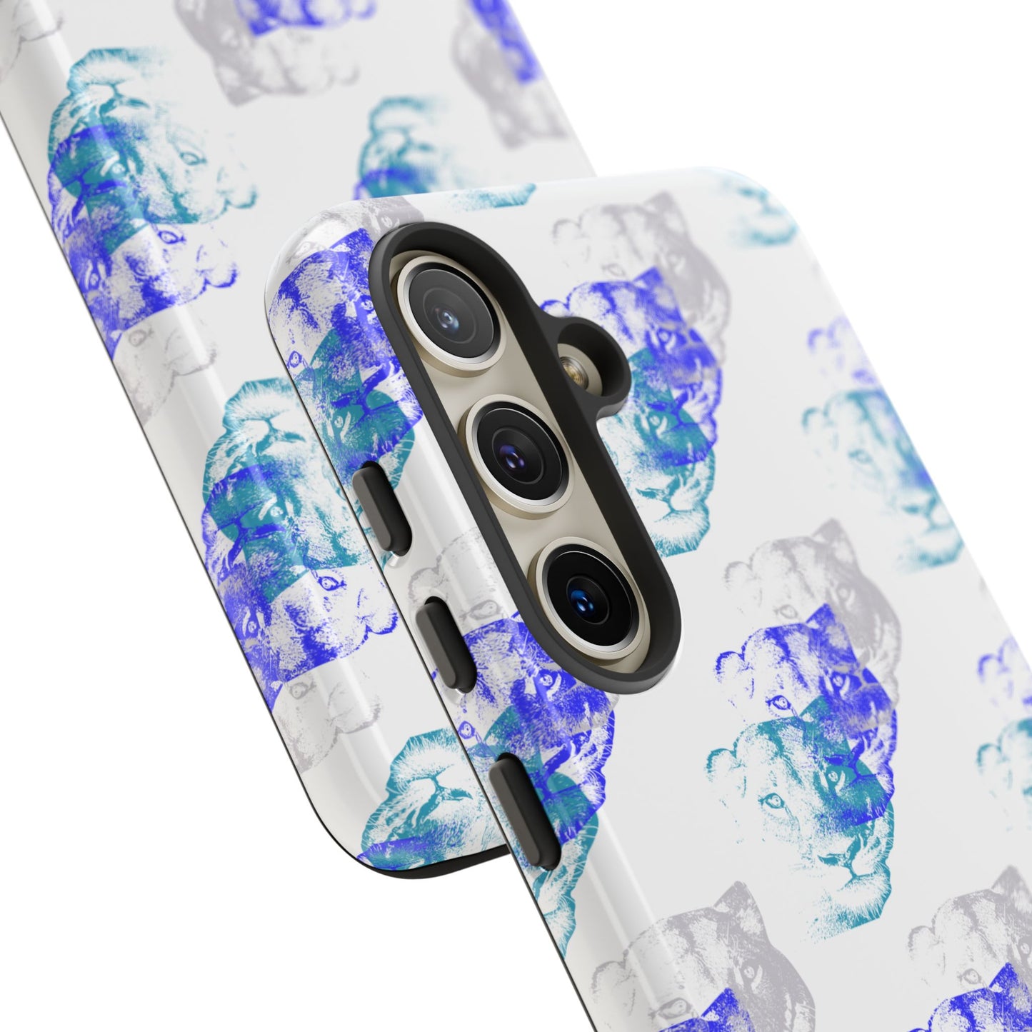 Lioness Arising (white/pattern) - Tough Phone Cases