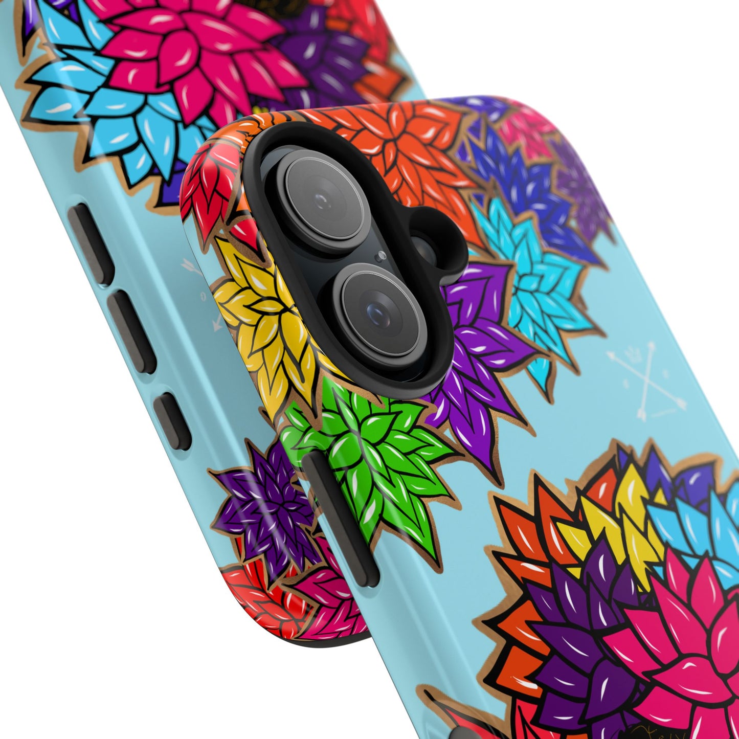 Beauty with Flowers - Tough Phone Cases