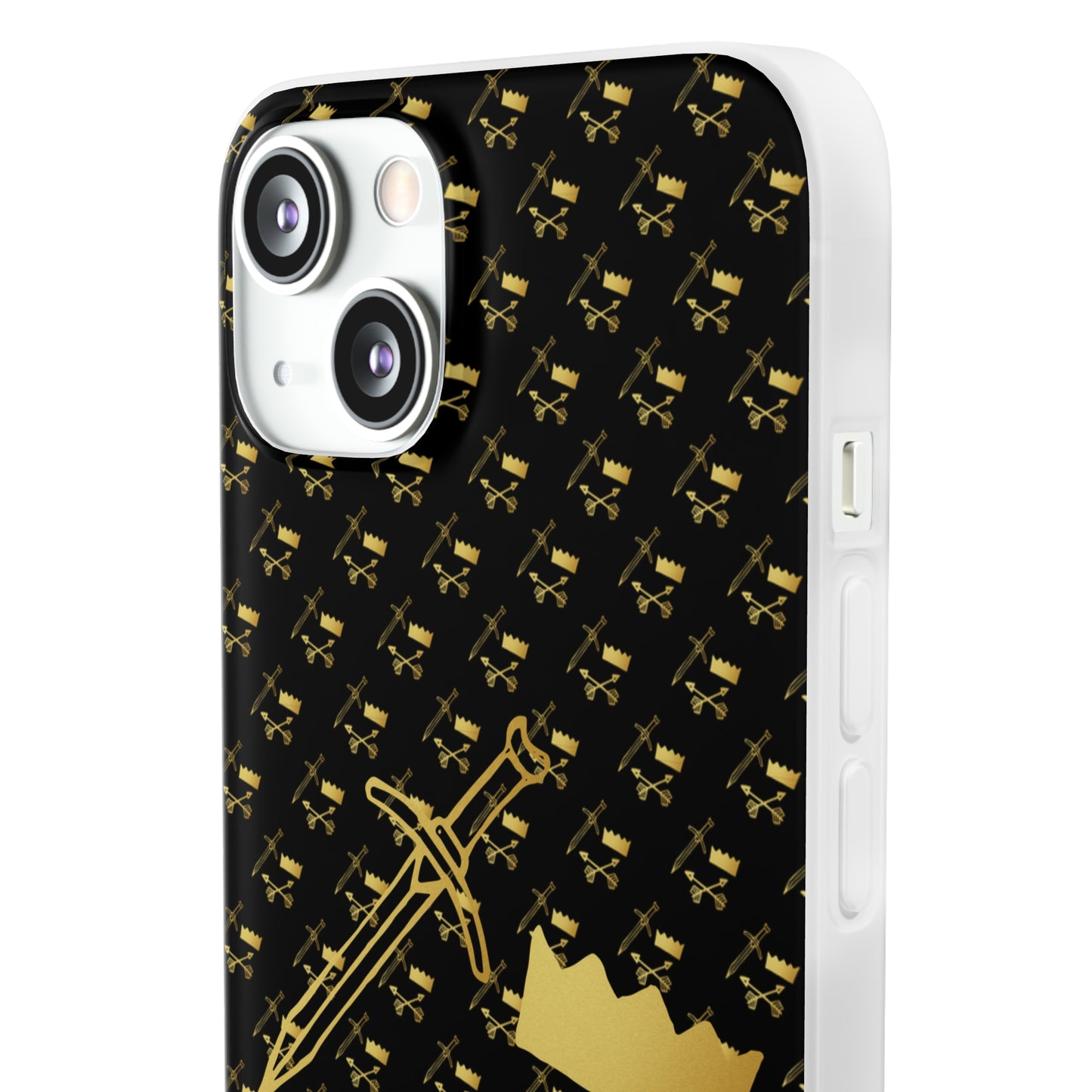 Gold and Bold Warrior - Flexi  Phone Cases