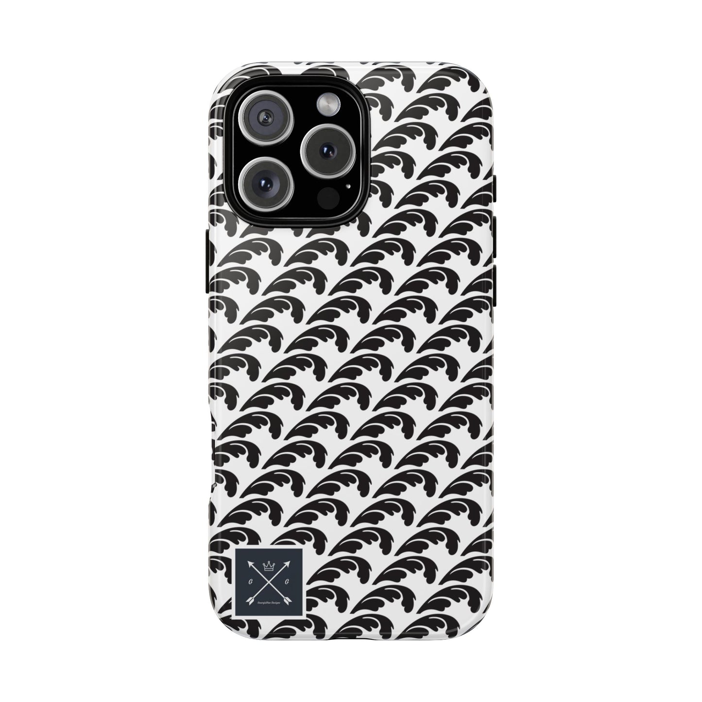 Beautiful Beloved One Flourish (black/white) - Tough Phone Cases