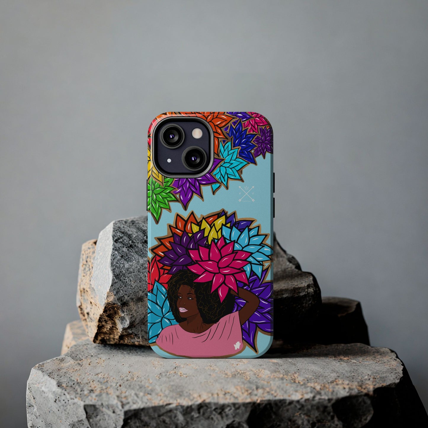 Beauty with Flowers - Tough Phone Cases
