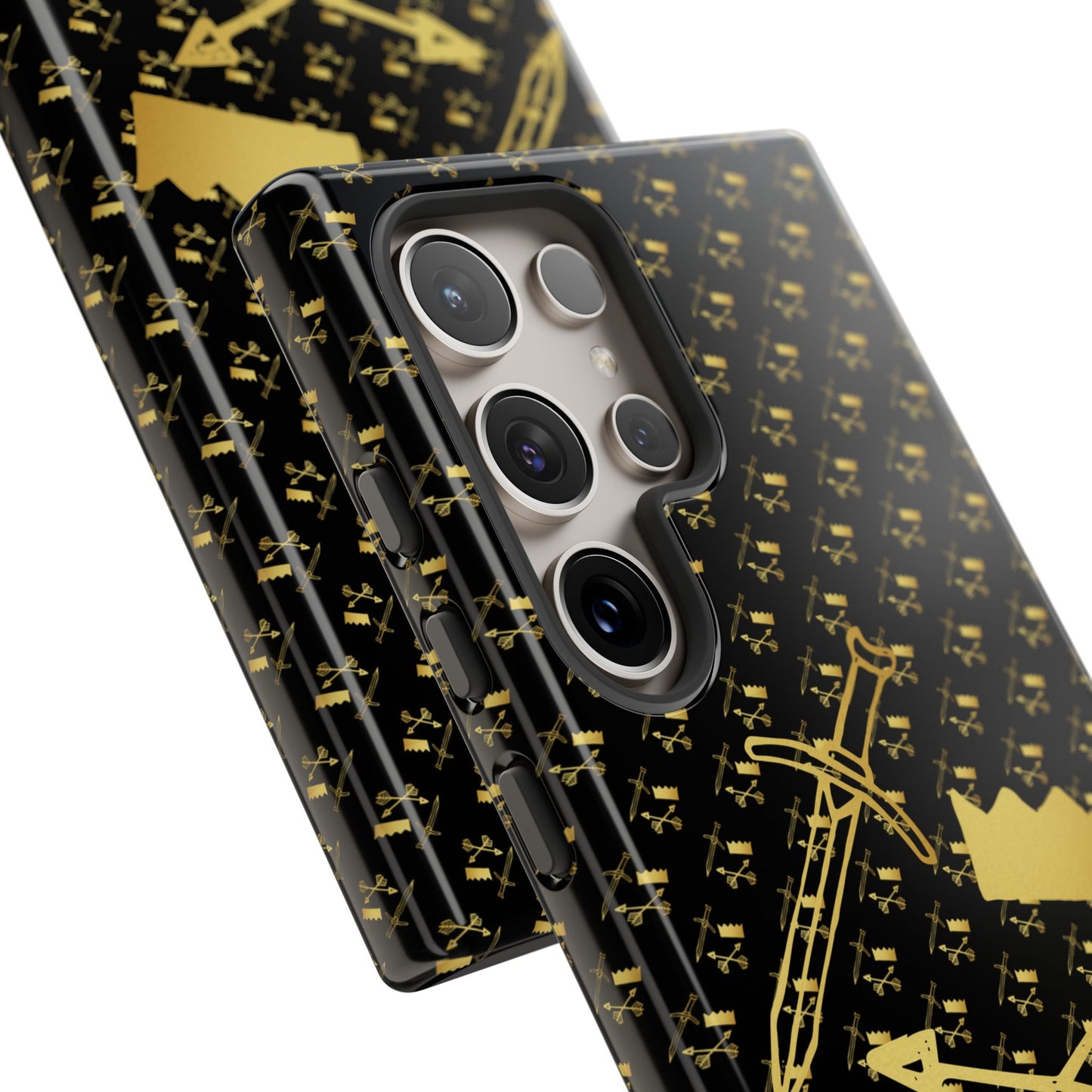 Gold and Bold Warrior - Tough Phone Cases