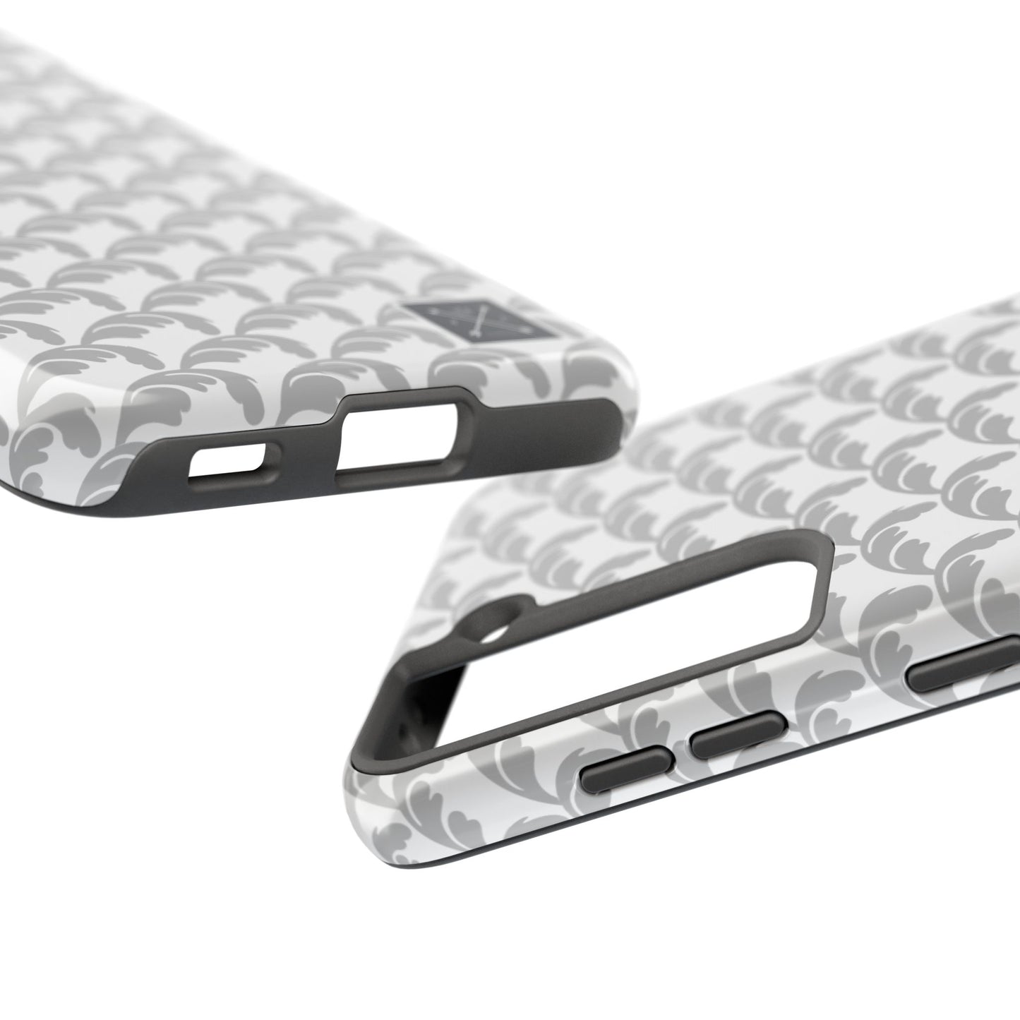Beautiful Beloved Flourish (white/silver) - Tough Phone Cases