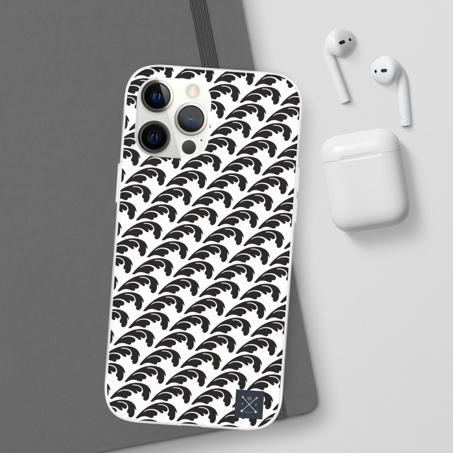 Beautiful Beloved Flourish (black/white) - Flexi Cases
