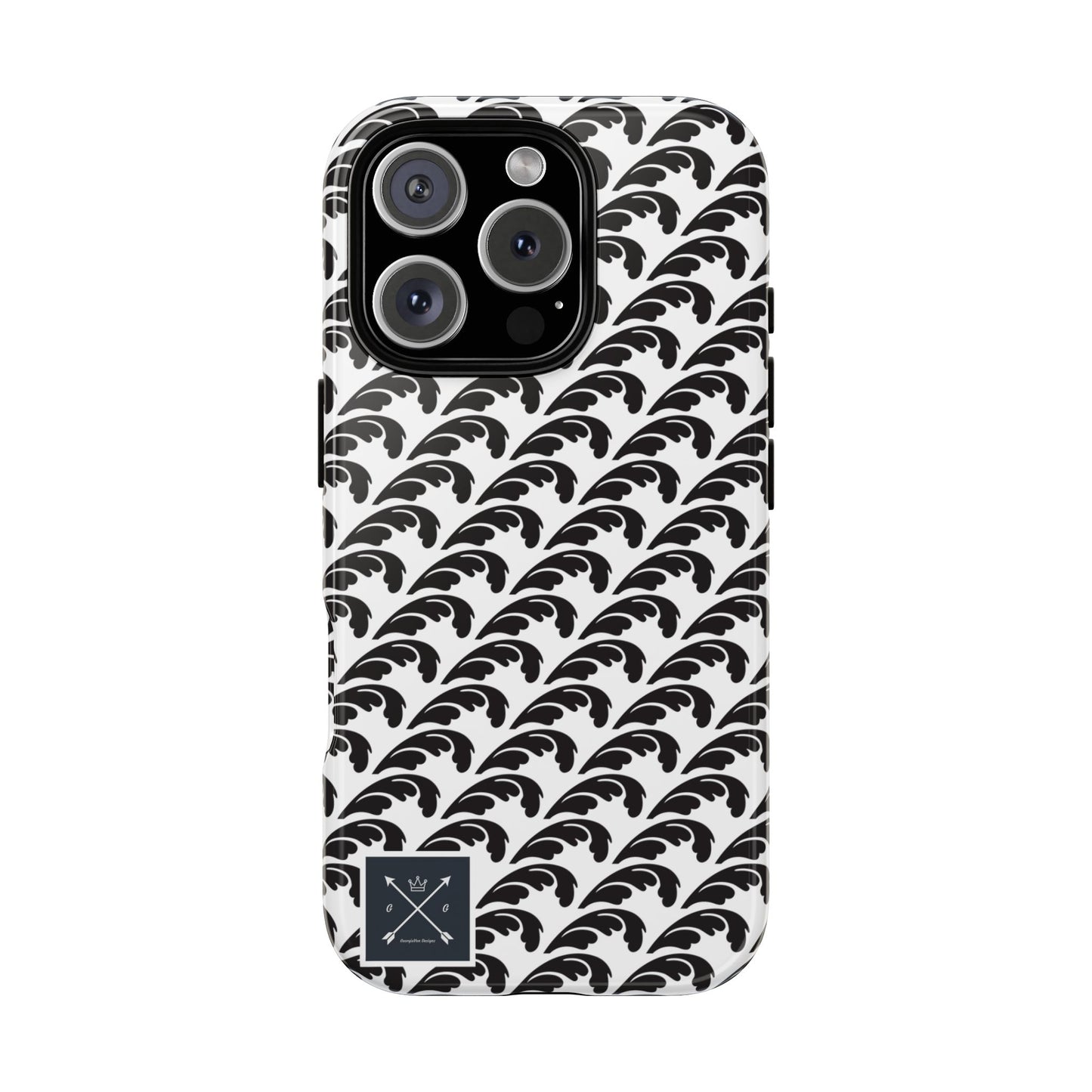 Beautiful Beloved One Flourish (black/white) - Tough Phone Cases