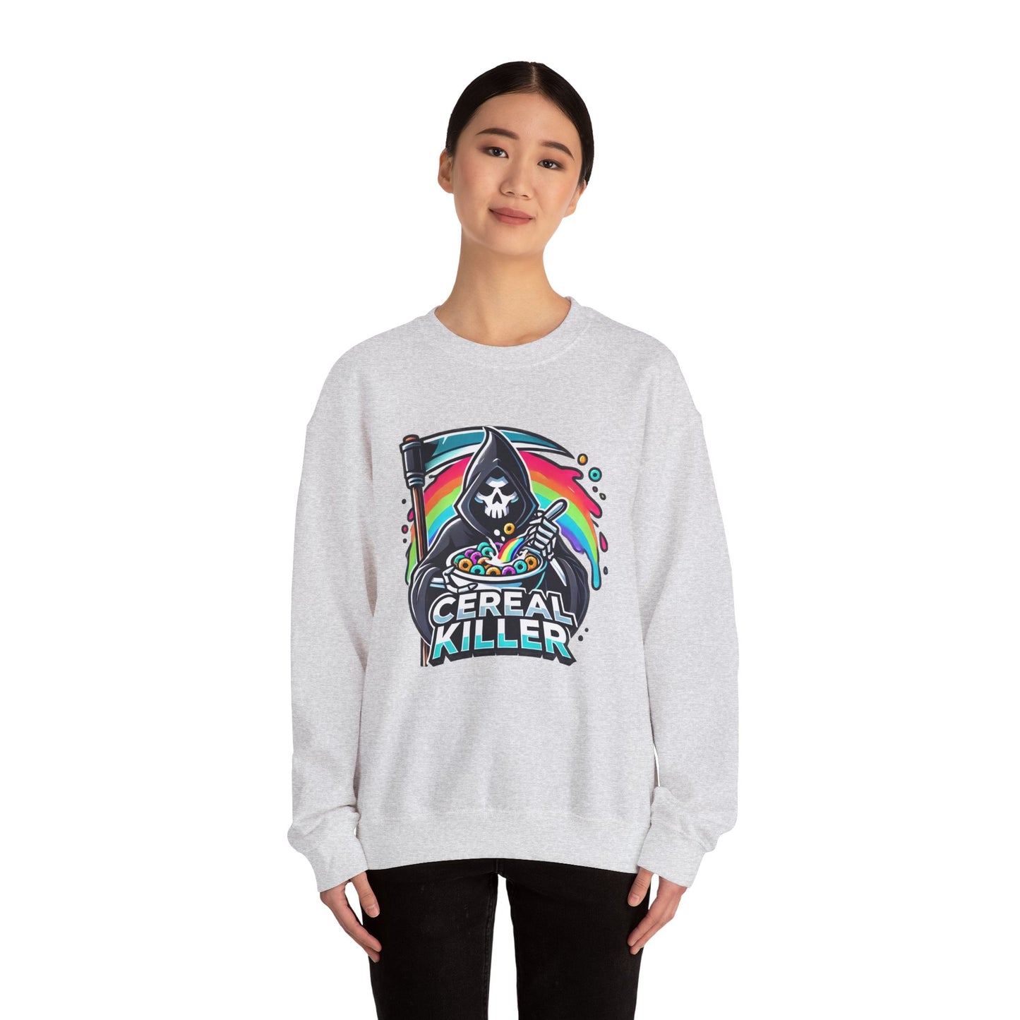 Cereal Killer Grim Design - Unisex Sweatshirt