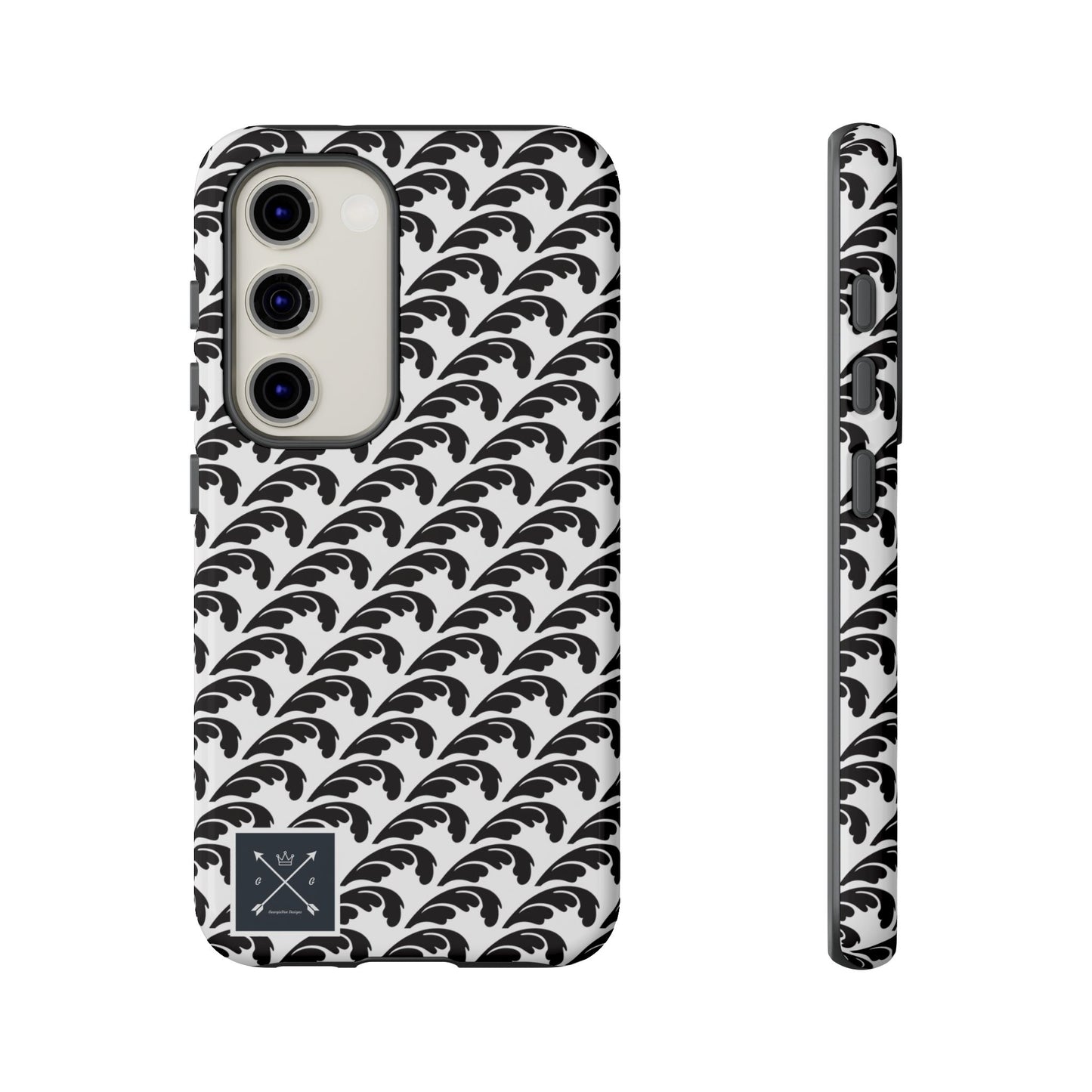Beautiful Beloved One Flourish (black/white) - Tough Phone Cases