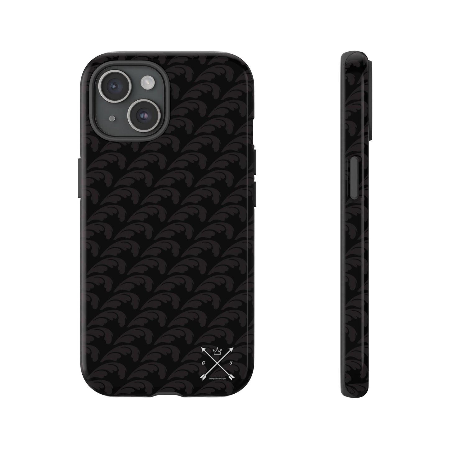 Beautiful Beloved One Flourish - Tough Phone Cases (black/black)
