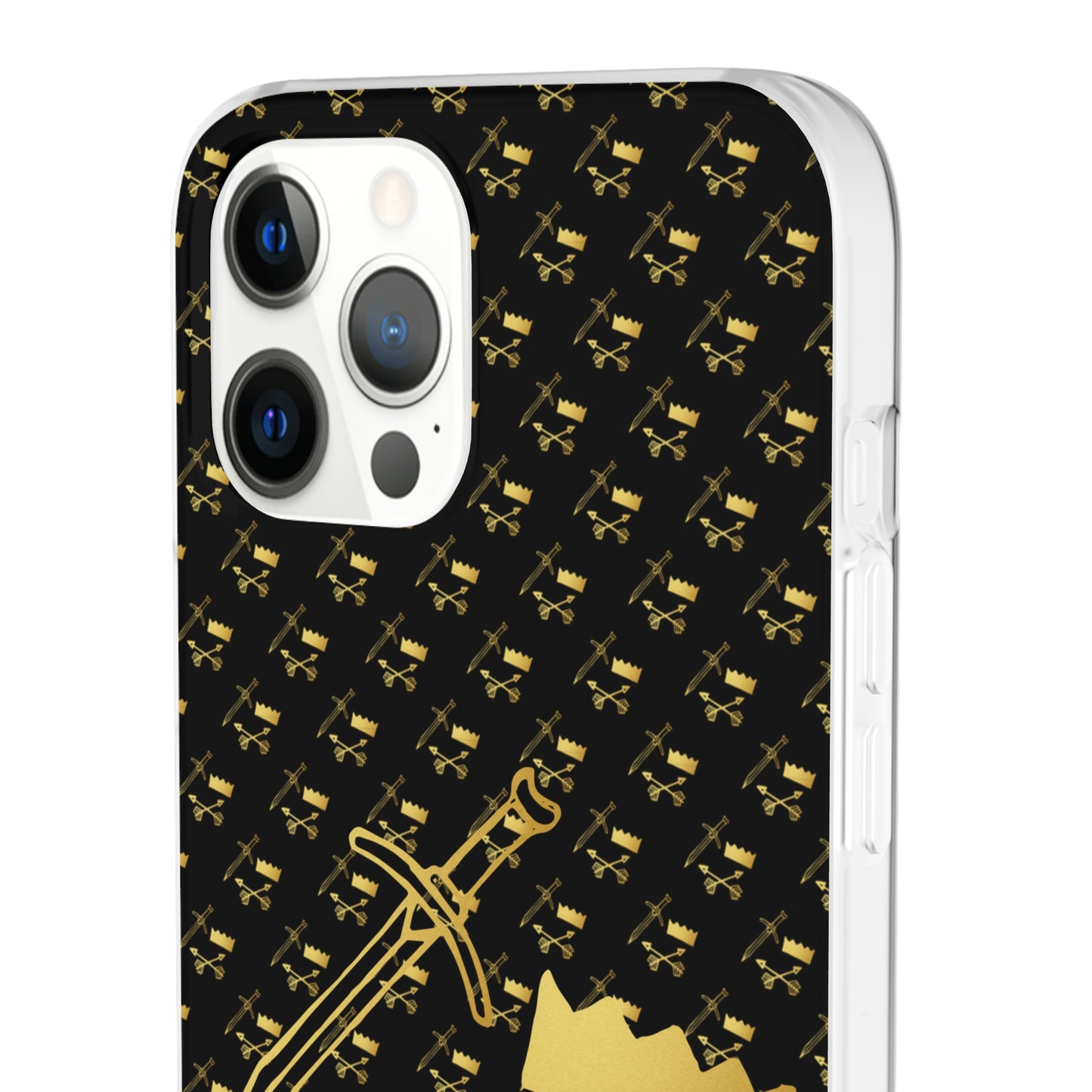 Gold and Bold Warrior - Flexi  Phone Cases