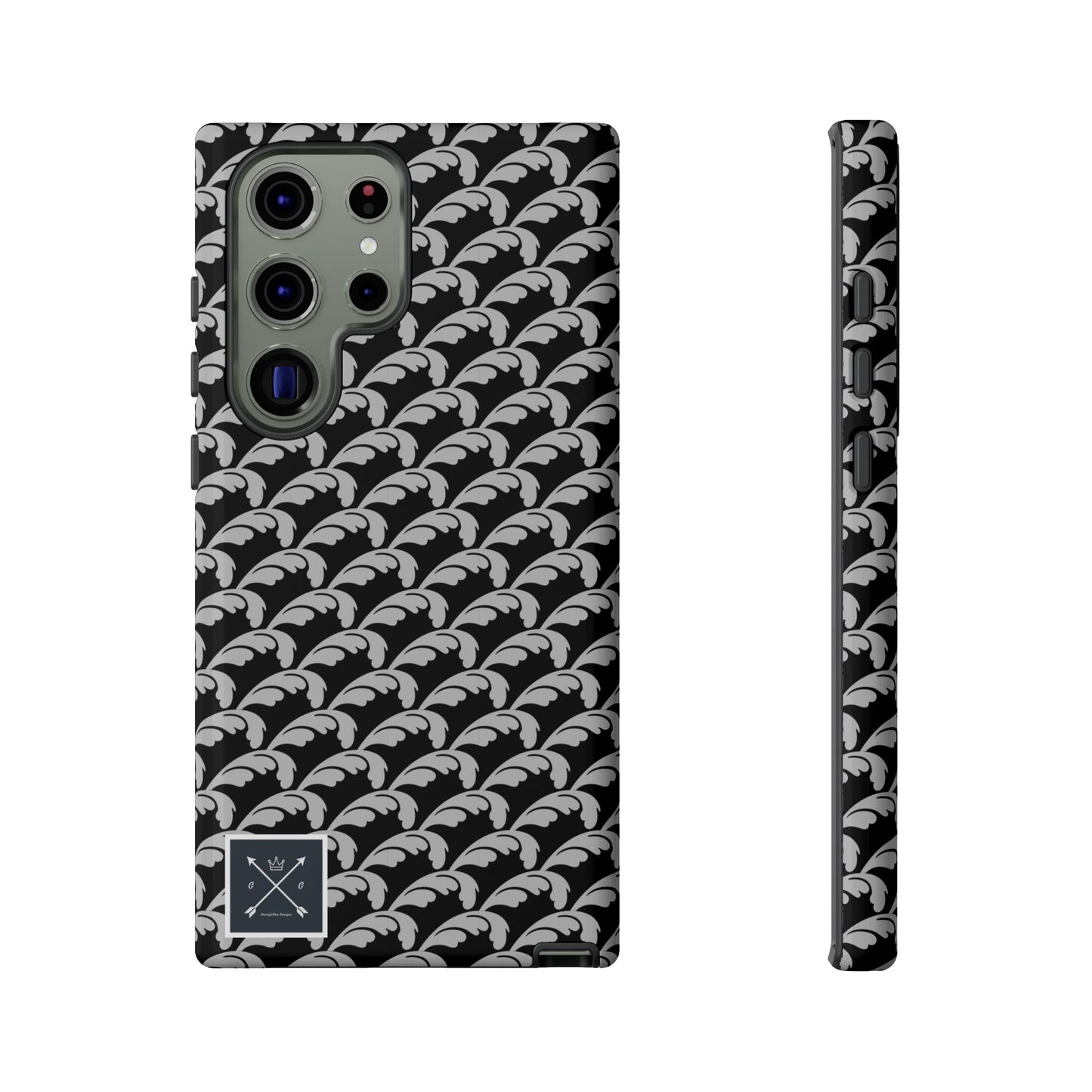 Beautiful Beloved One Flourish (black/silver) - Tough Phone Cases