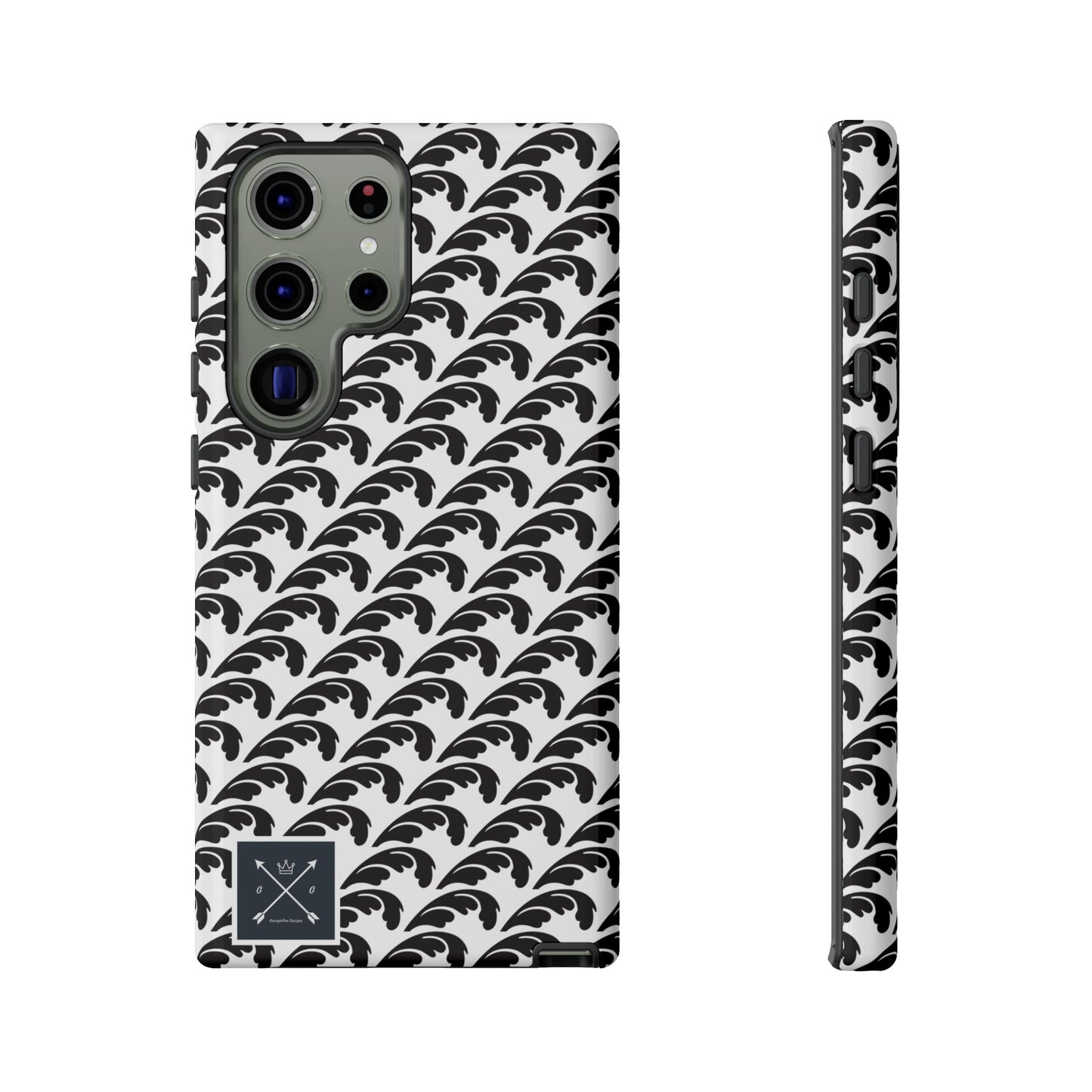 Beautiful Beloved One Flourish (black/white) - Tough Phone Cases