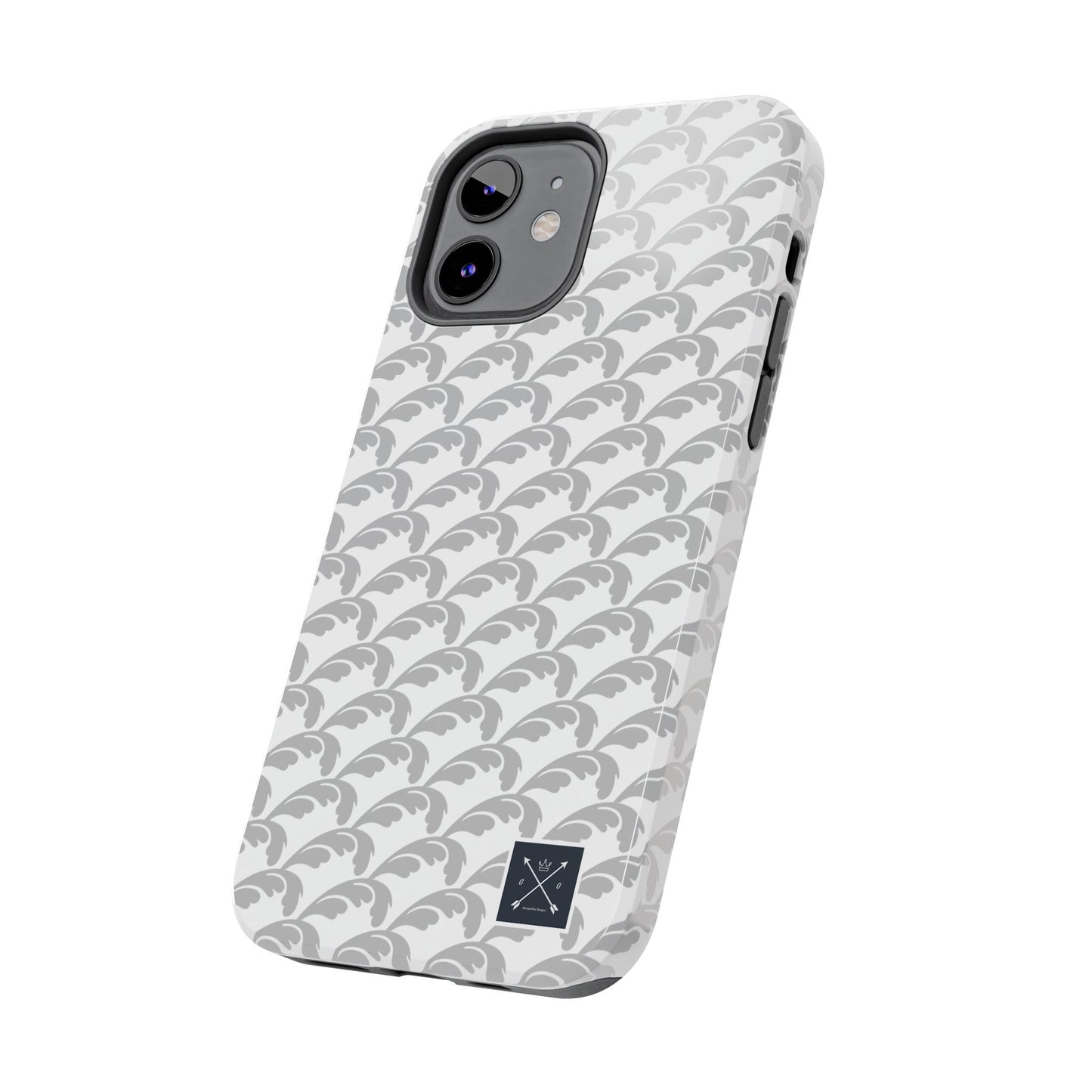 Beautiful Beloved Flourish (white/silver) - Tough Phone Cases