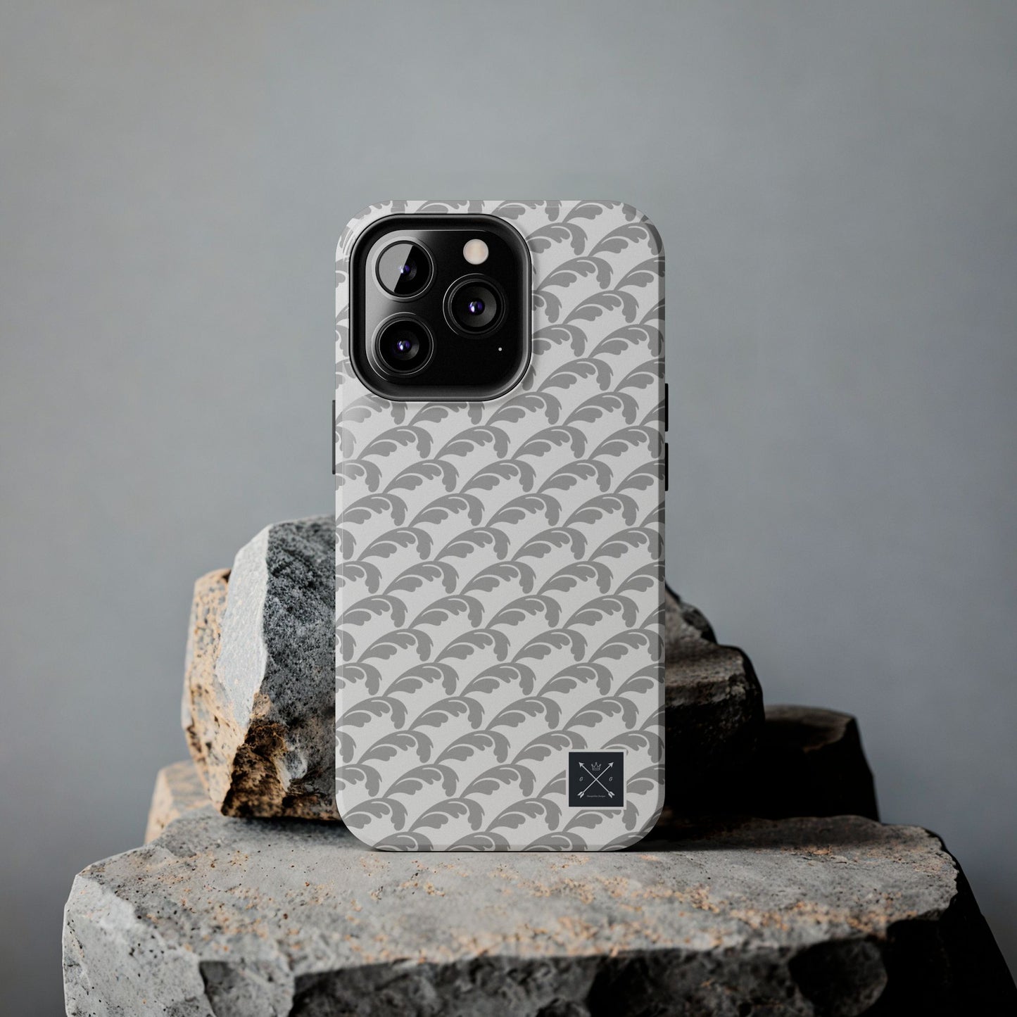 Beautiful Beloved Flourish (white/silver) - Tough Phone Cases